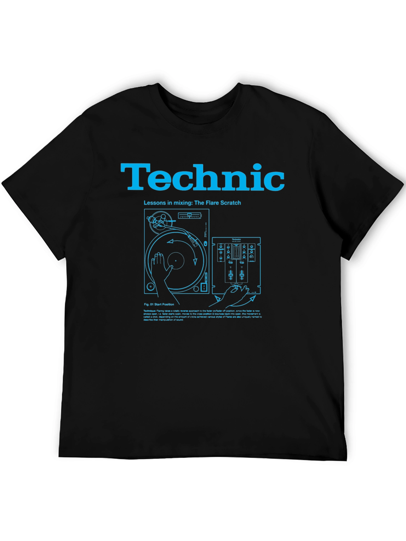 Technic DJ Flare Scratch T-Shirt