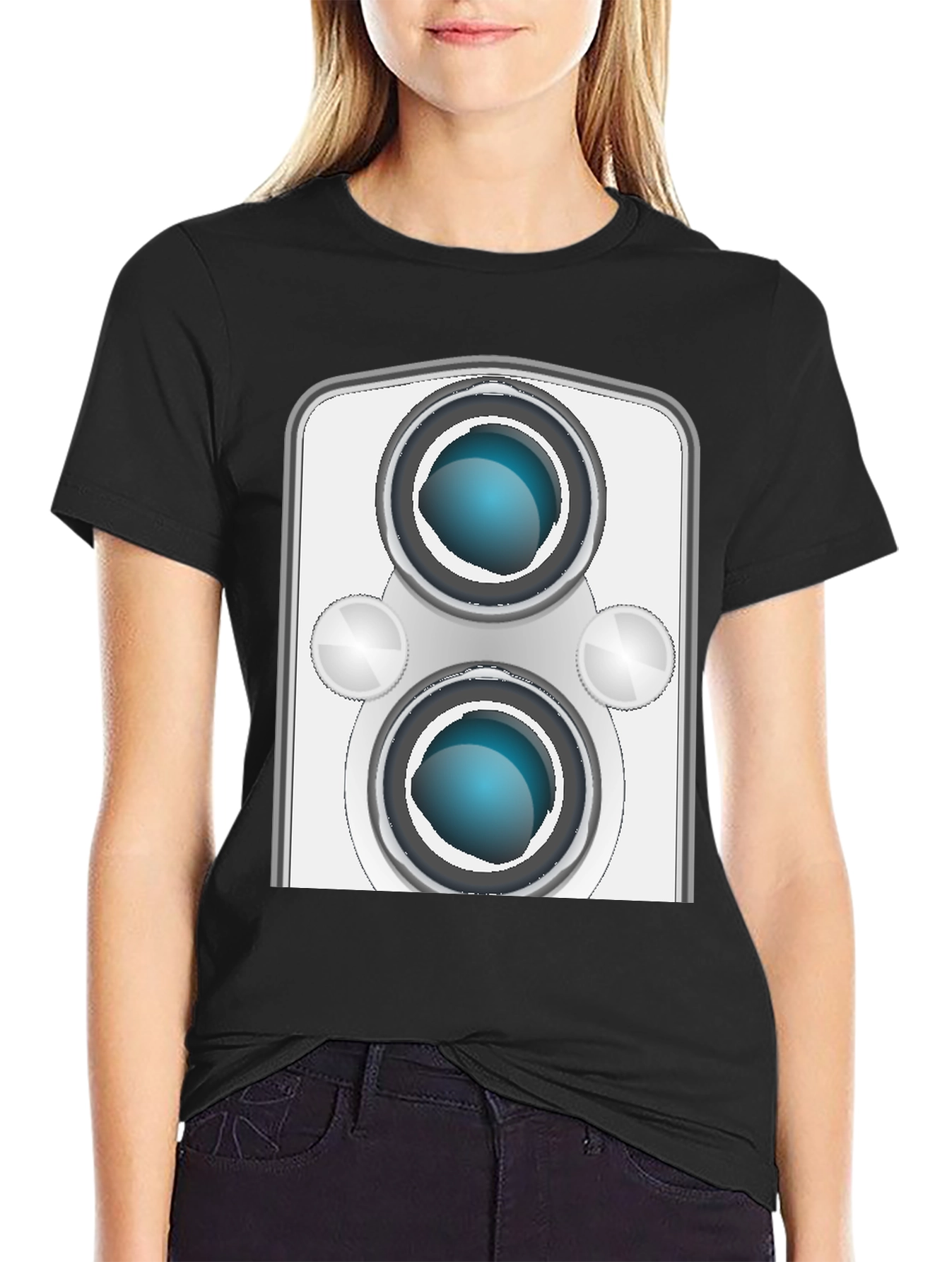 Retro Camera Graphic Tee - Cool Photographer Shirt