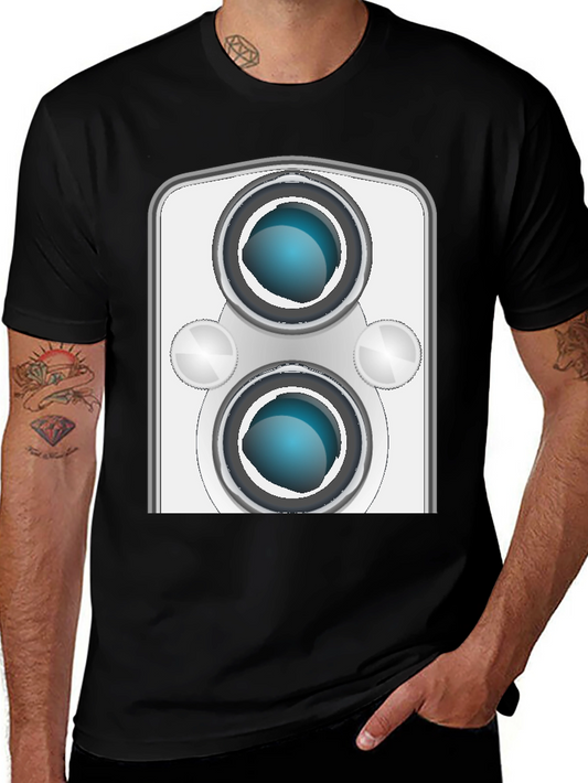 Retro Camera Graphic Tee - Cool Photographer Shirt
