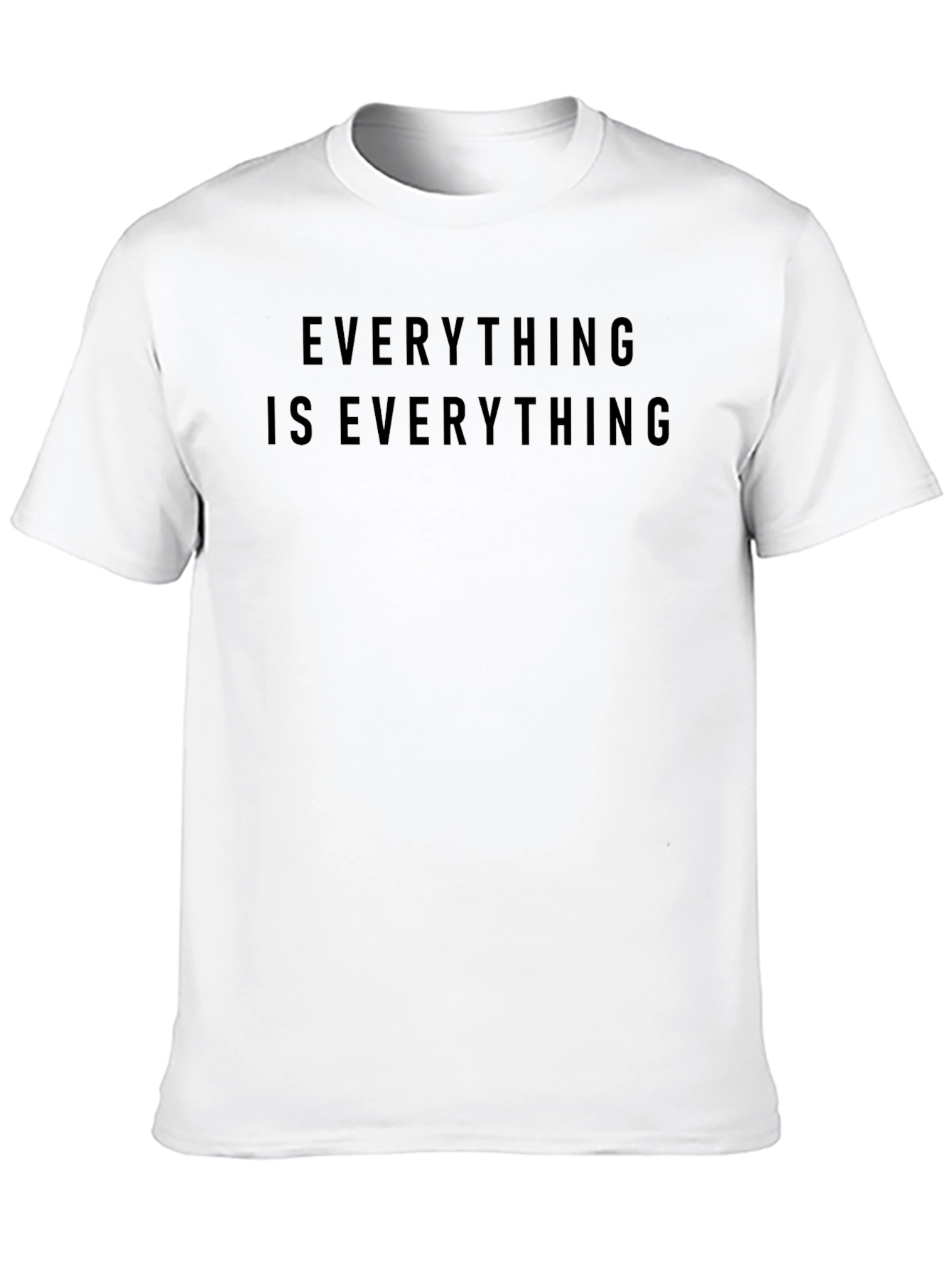 Everything is Everything Black Graphic Tee
