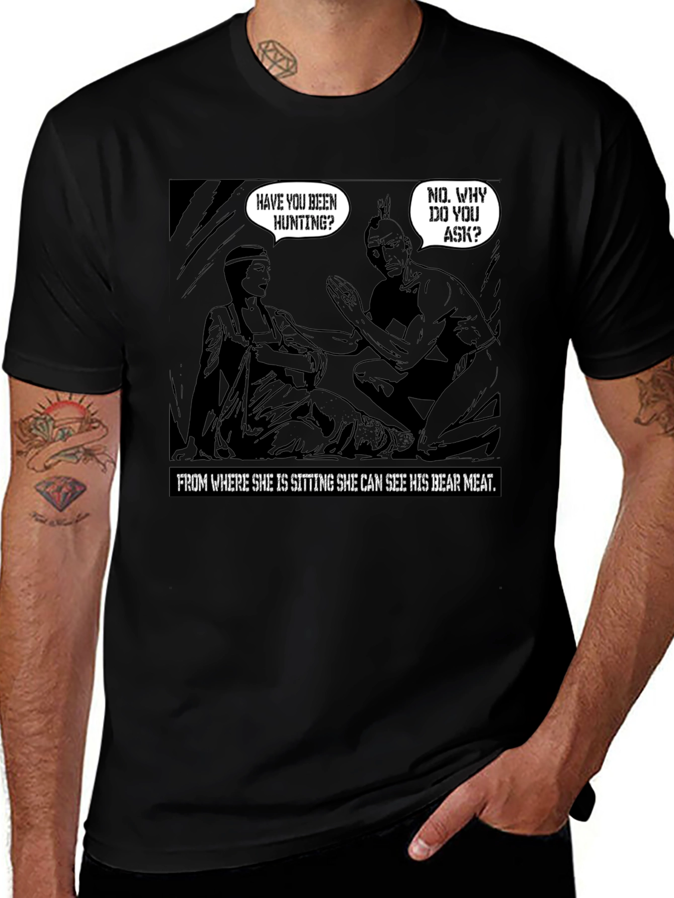Humorous Native American T-Shirt