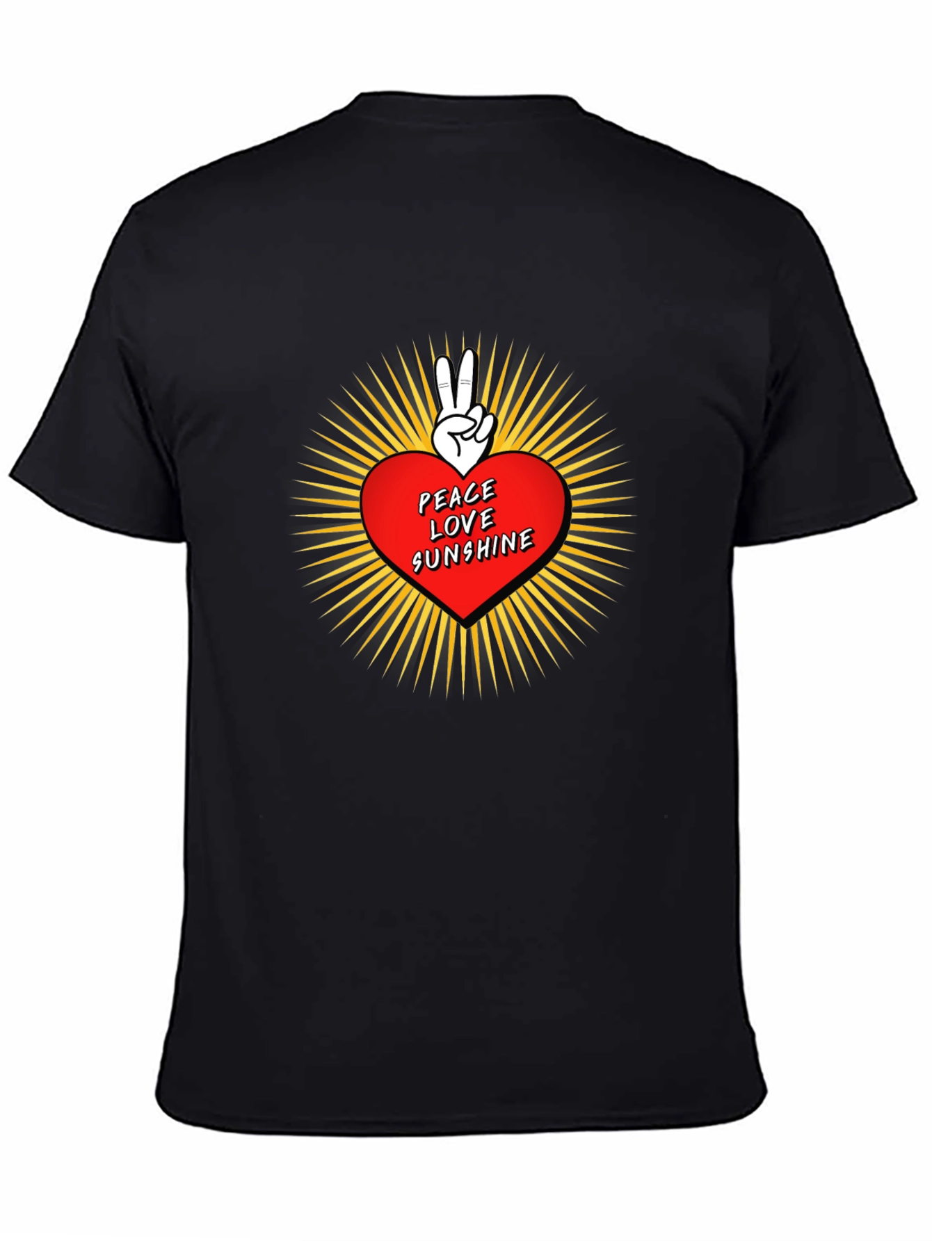 Peace Love Sunshine Graphic T-Shirt