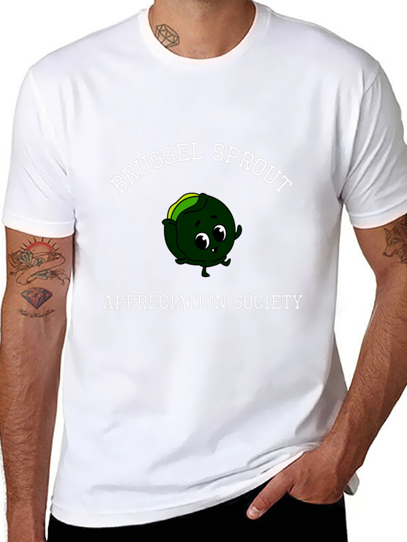Brussels Sprout Appreciation Society Graphic T-Shirt