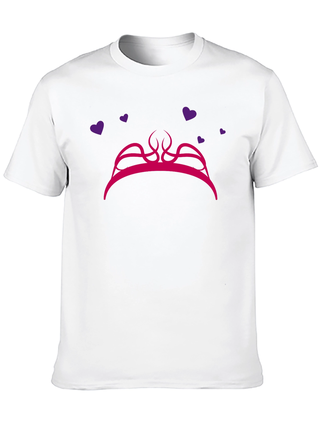 Princess Crown Graphic Tee - Fun Stylish and Unique