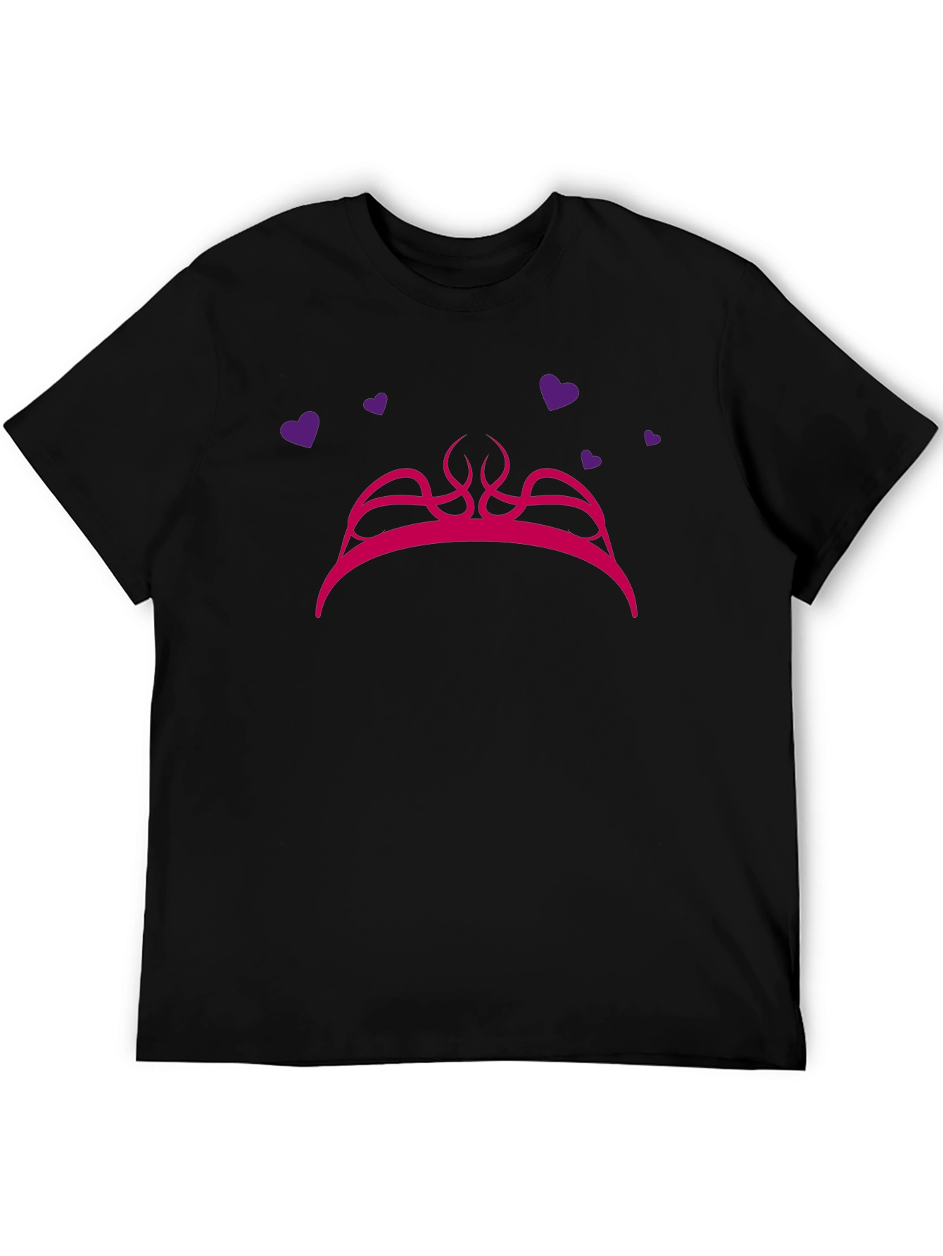 Princess Crown Graphic Tee - Fun Stylish and Unique
