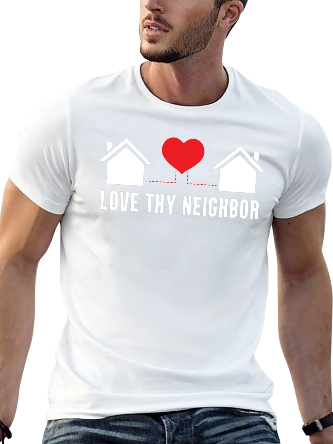 Love Thy Neighbor Graphic T-Shirt