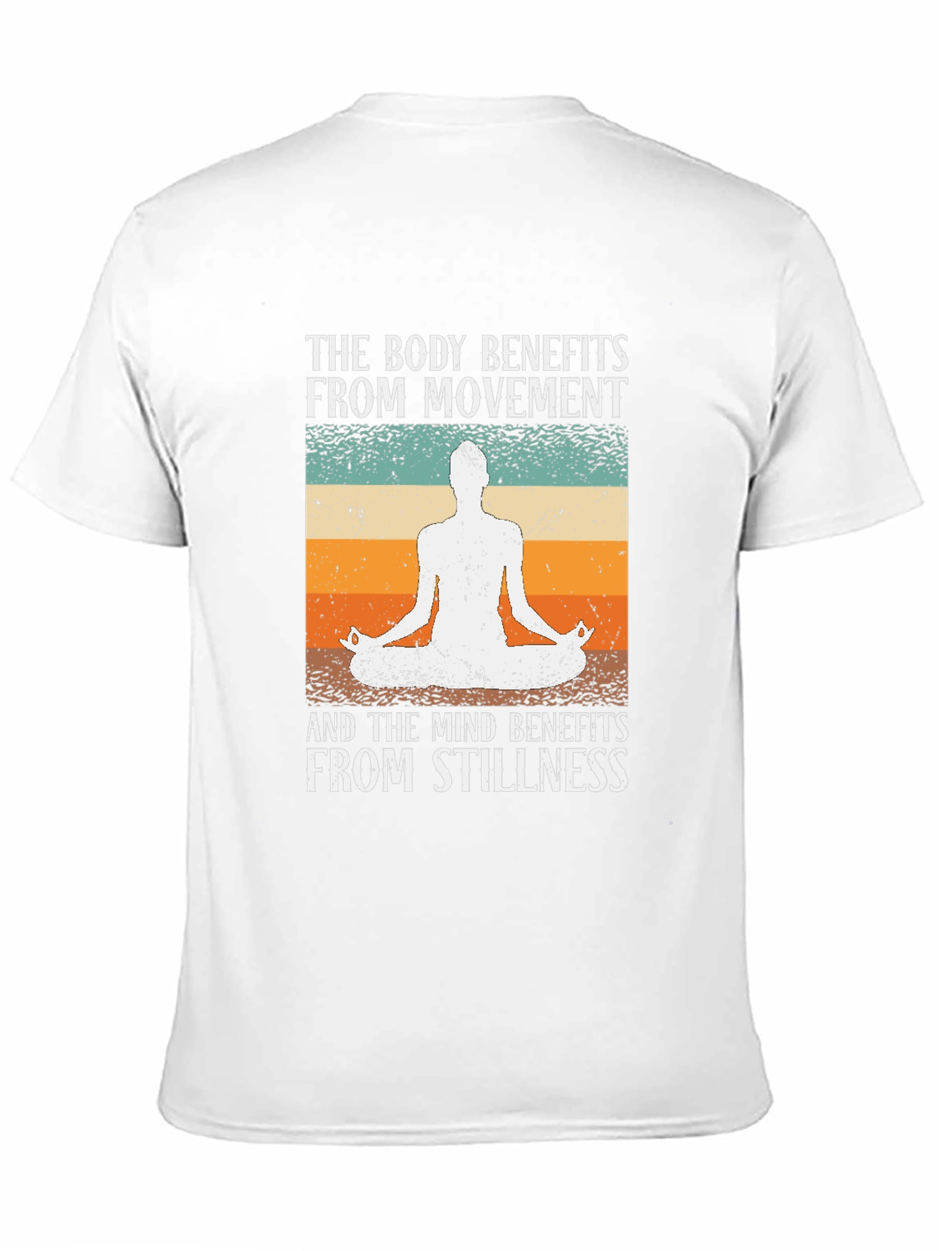 Yoga Lovers T-Shirt - Movement & Stillness Design