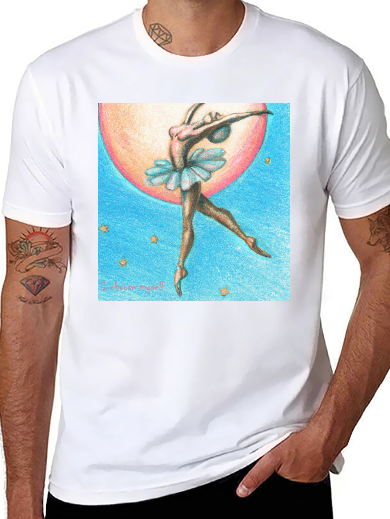 Ballerina Moon Graphic Tee