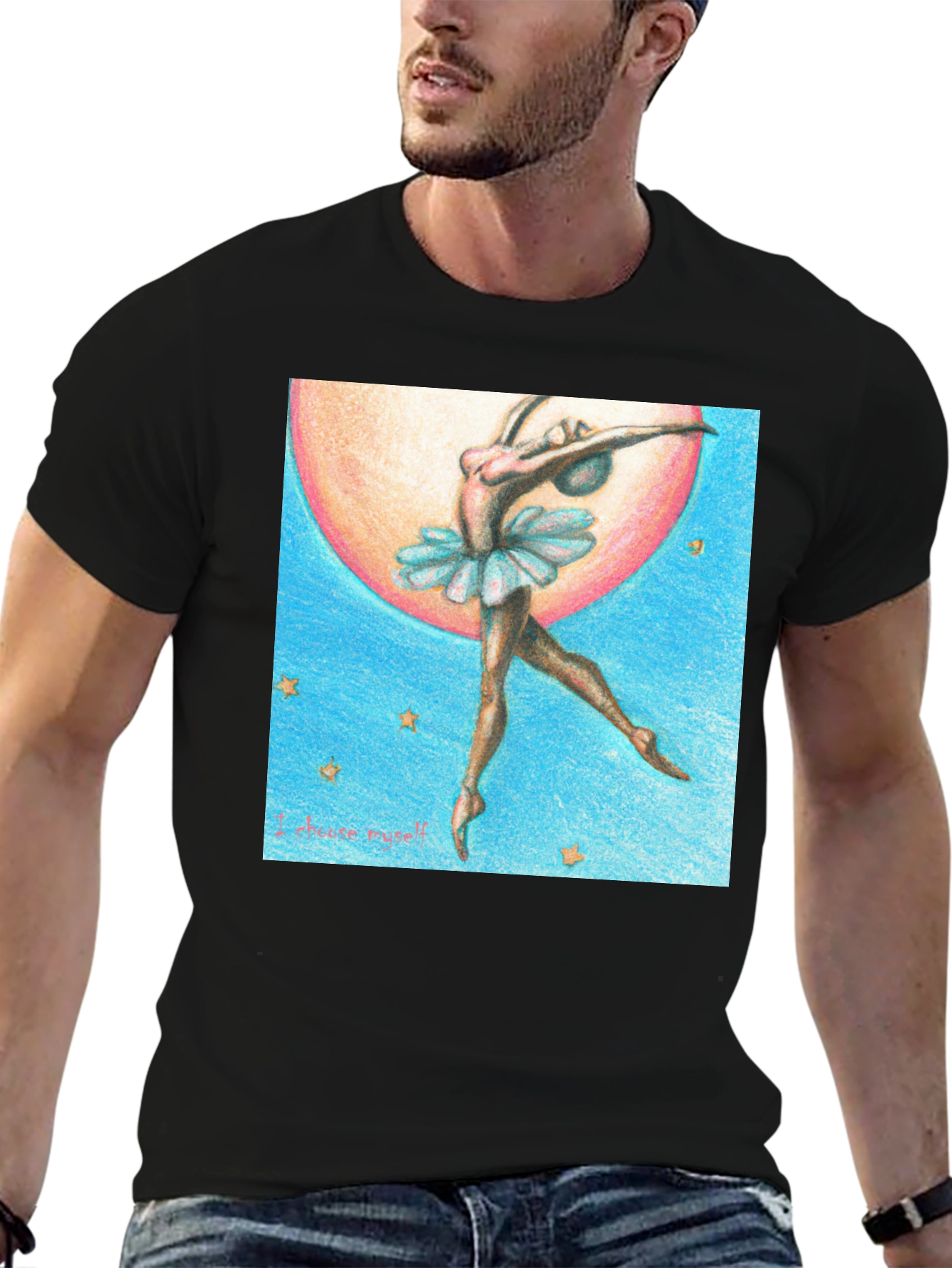 Ballerina Moon Graphic Tee