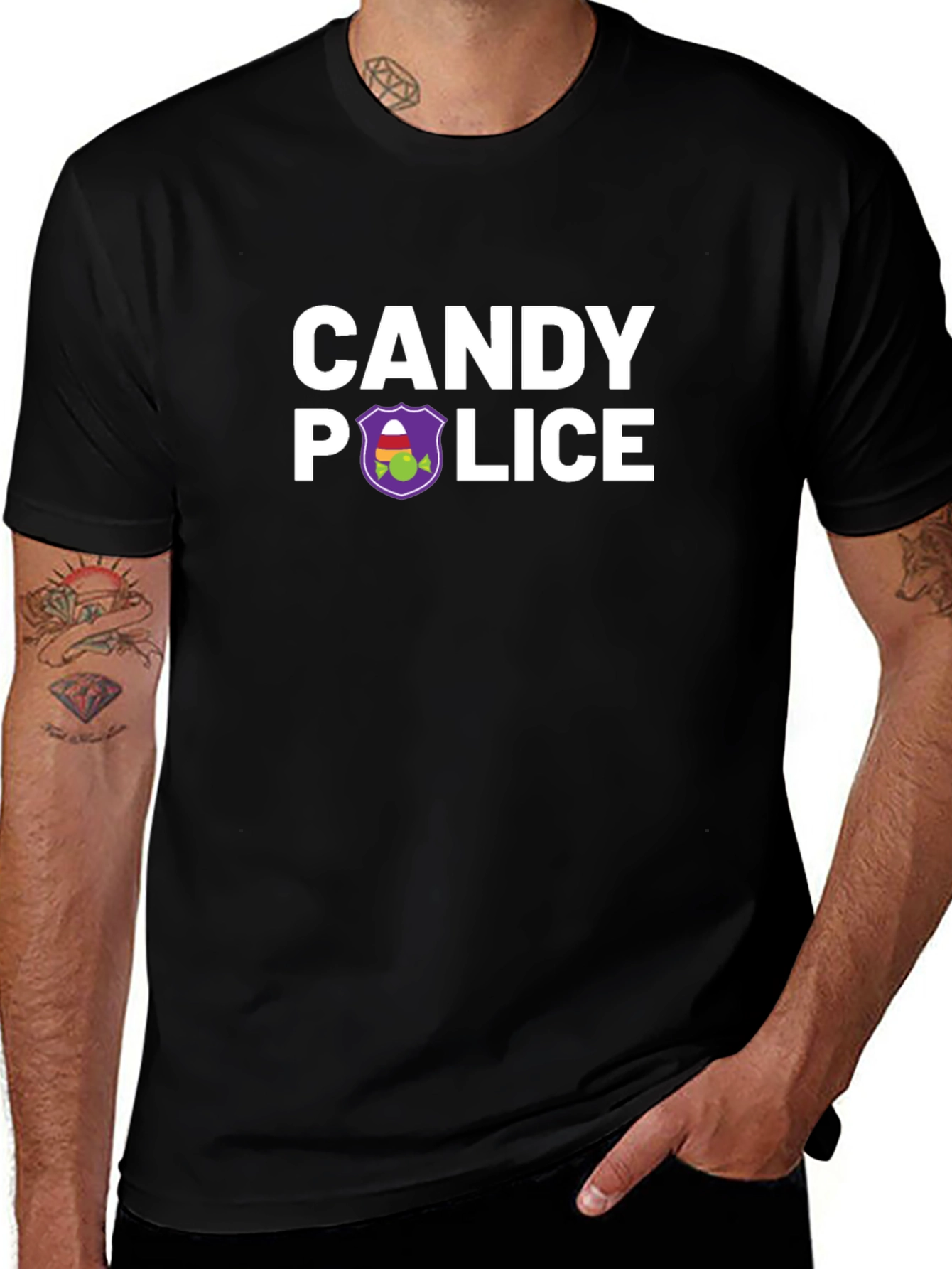 Candy Police Graphic Tee