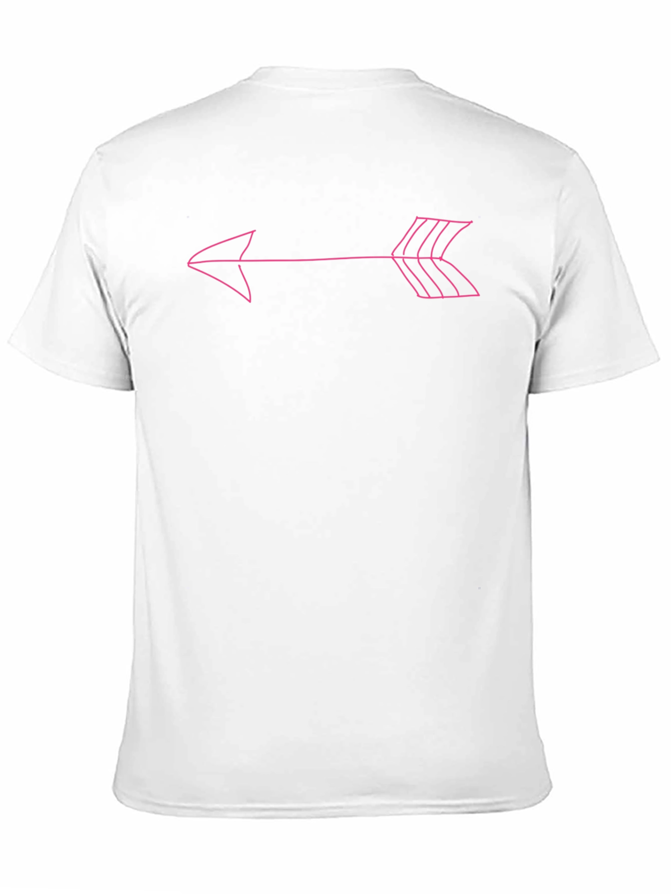 Arrow Graphic Tee - Casual Black T-Shirt
