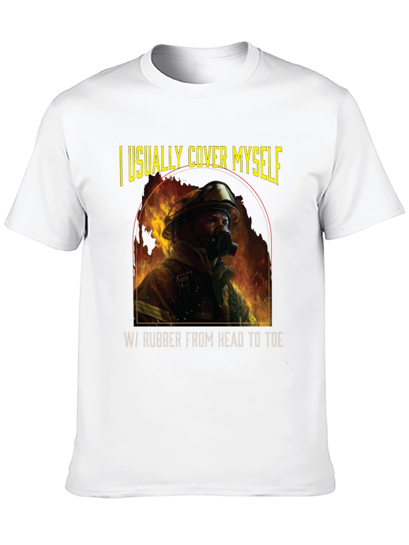 Firefighter Rubber Gear T-Shirt