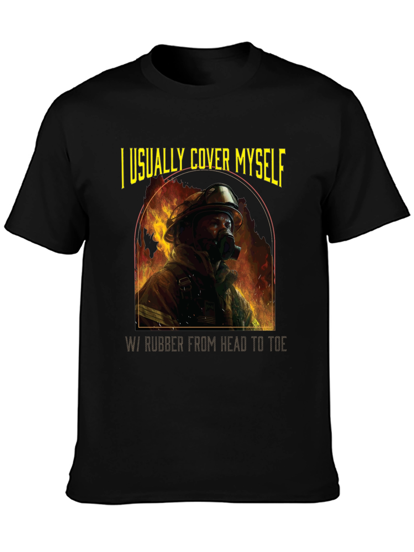 Firefighter Rubber Gear T-Shirt