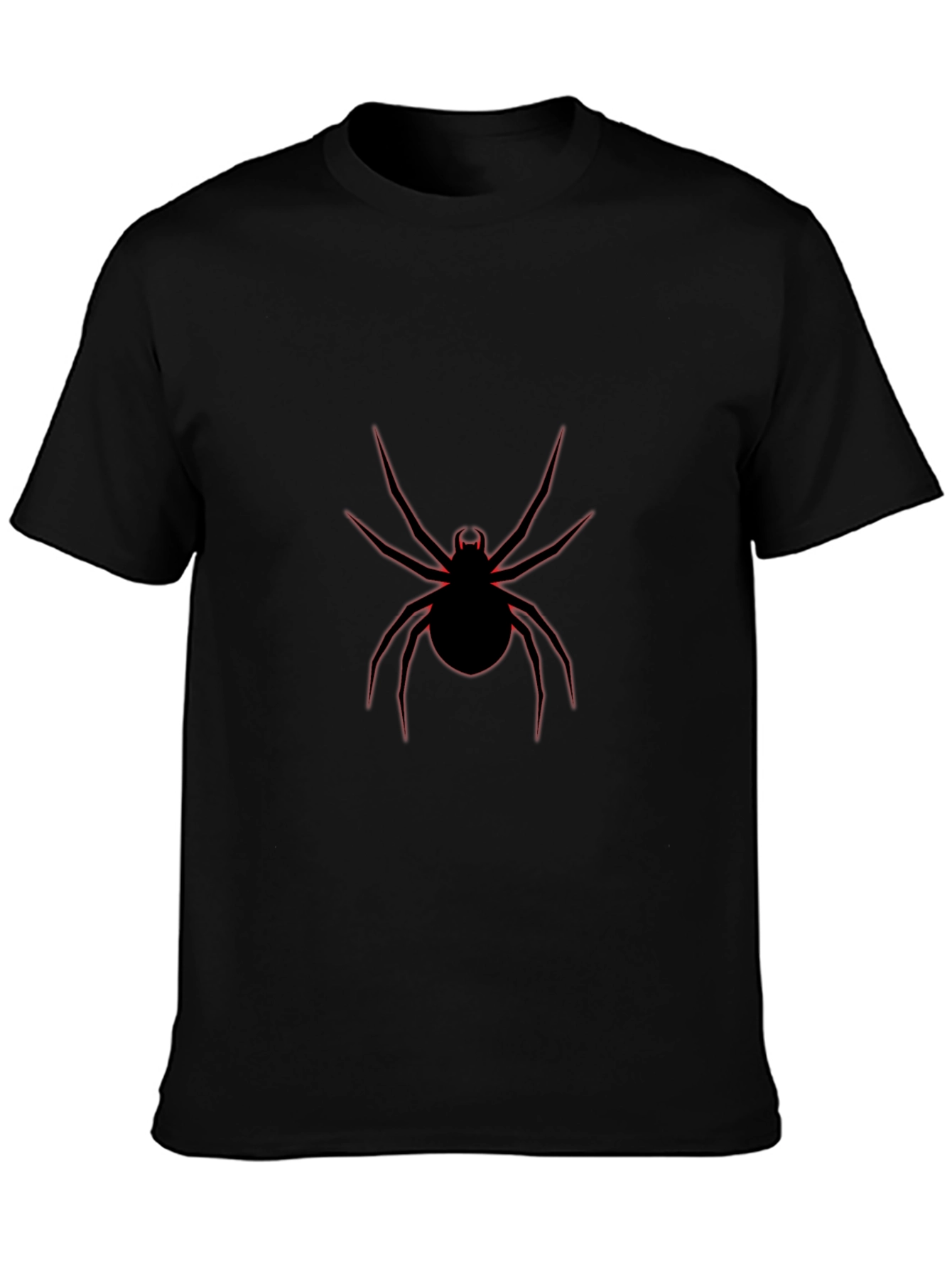 Black Spider Graphic Tee - Bold & Edgy Style
