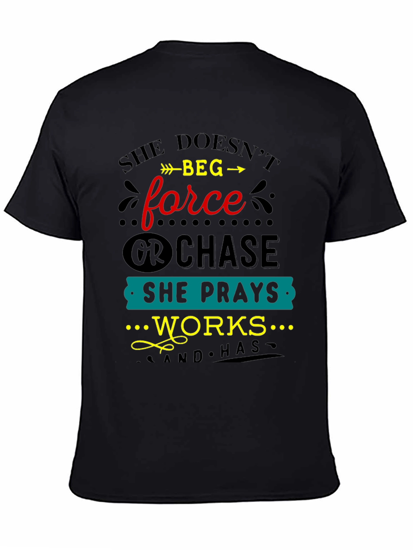 She Prays & Works Graphic Tee