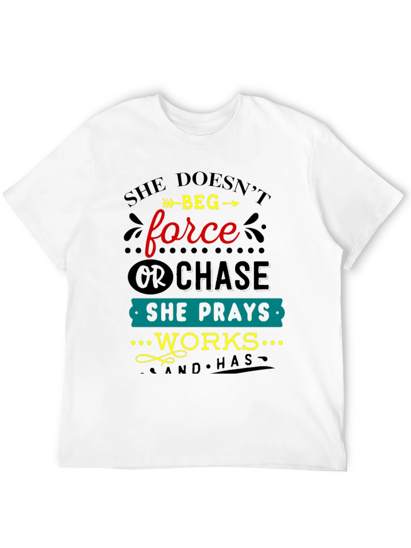 She Prays & Works Graphic Tee