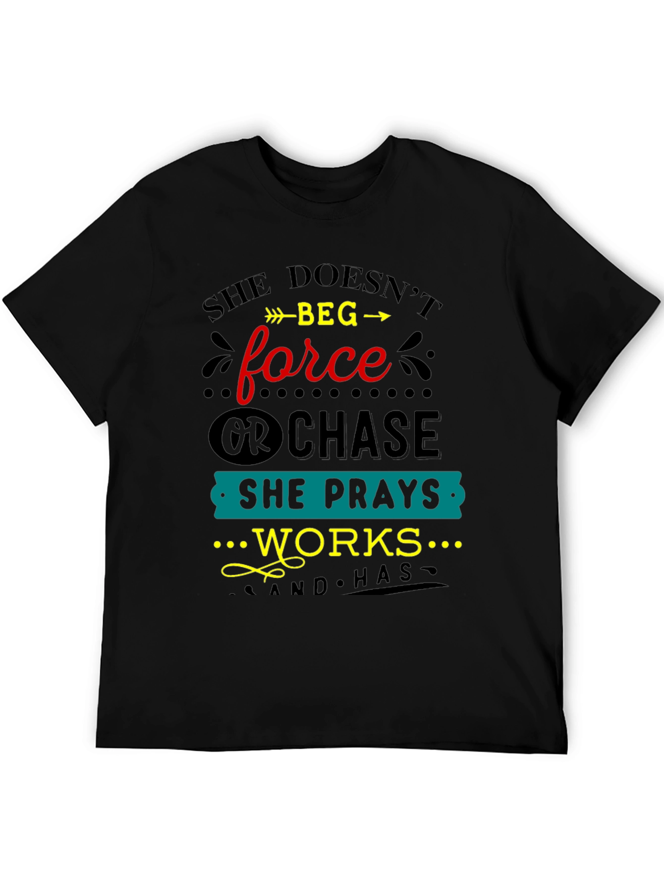 She Prays & Works Graphic Tee