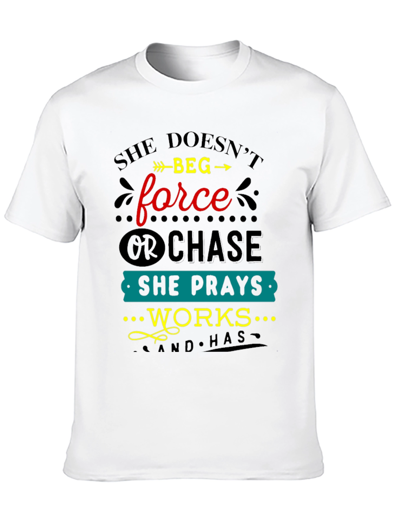 She Prays & Works Graphic Tee