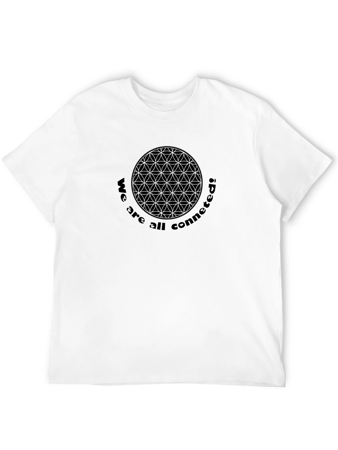 Connected Geometry Graphic Tee