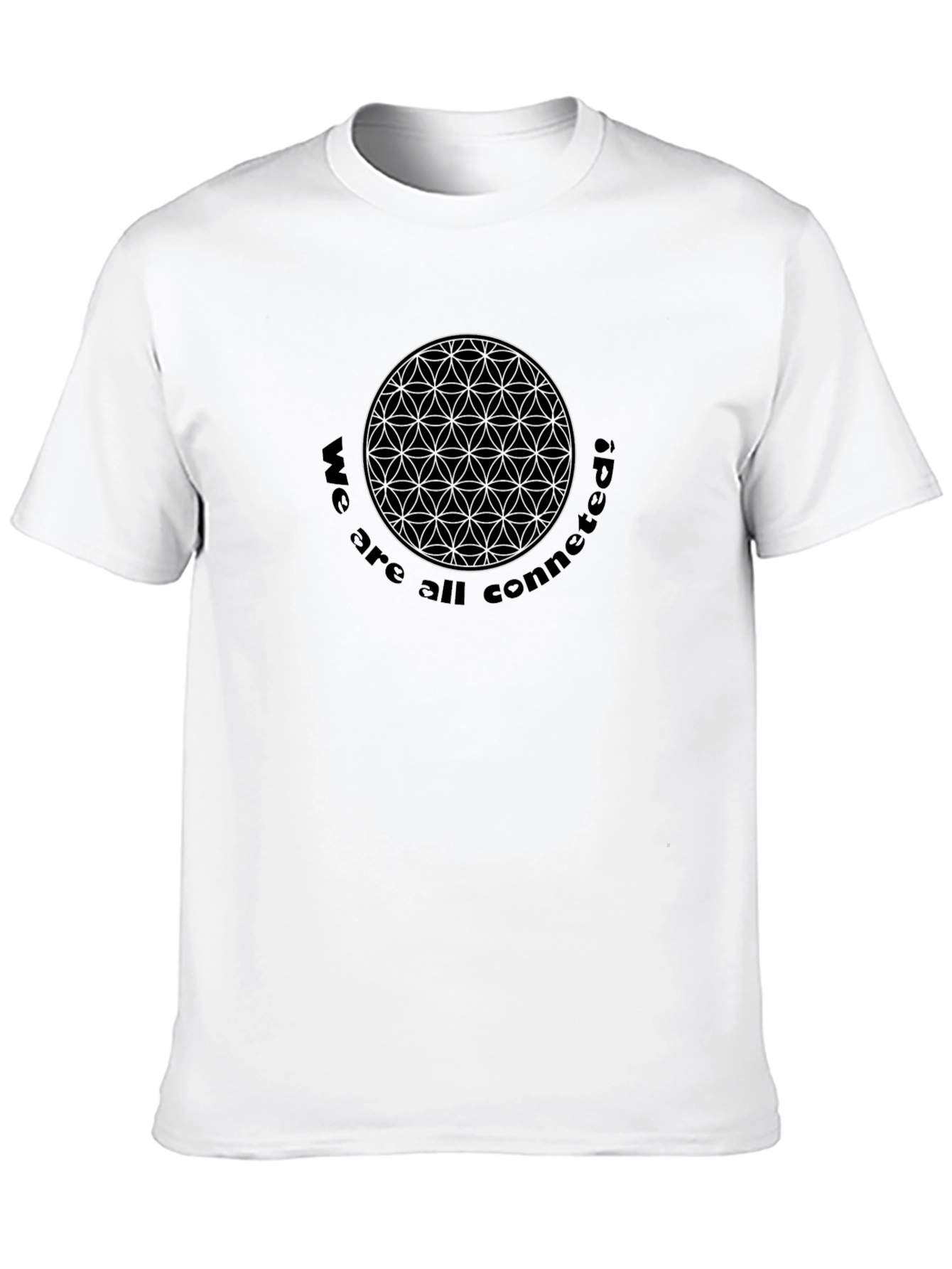 Connected Geometry Graphic Tee