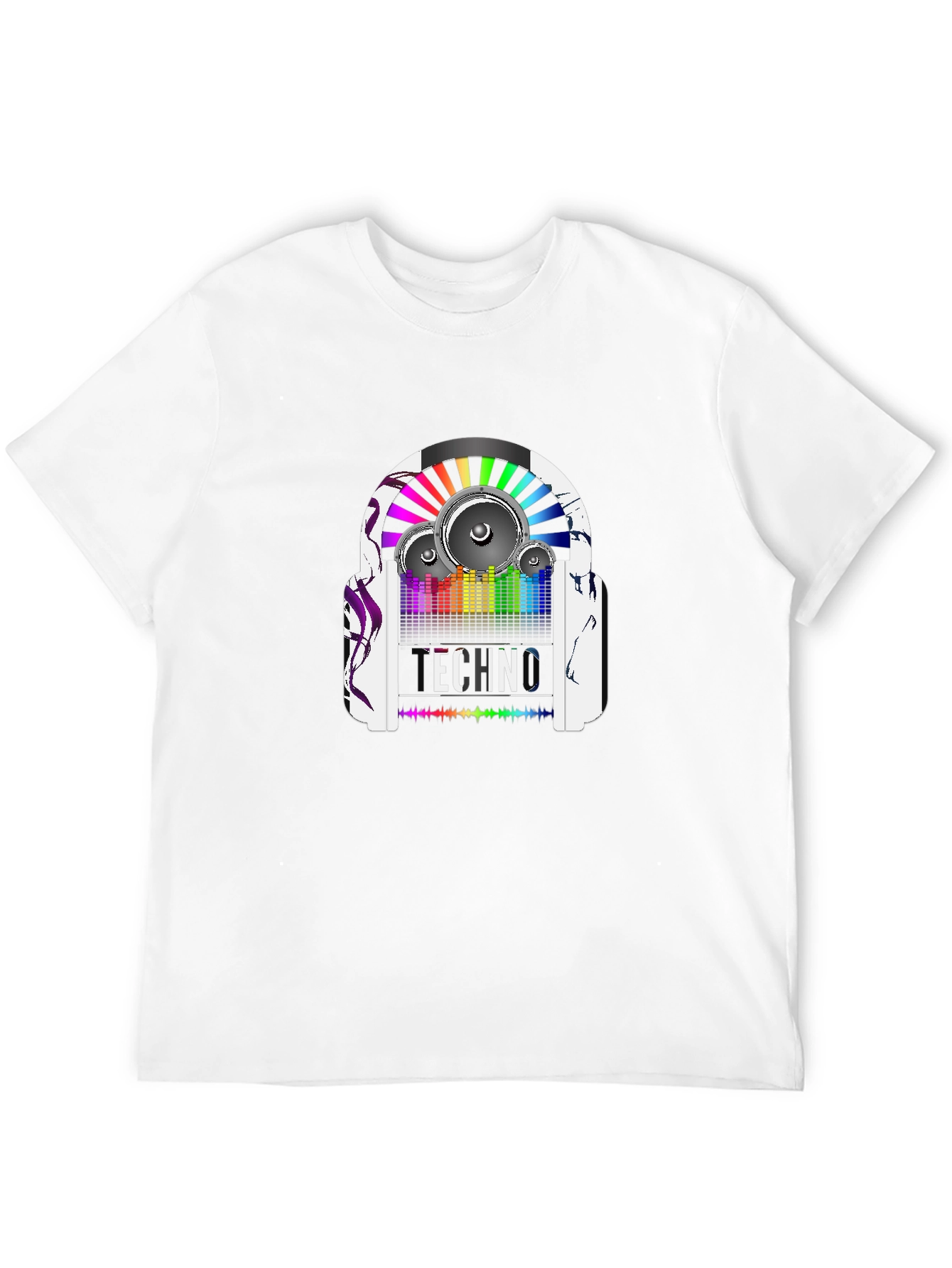 Techno Music Graphic T-Shirt