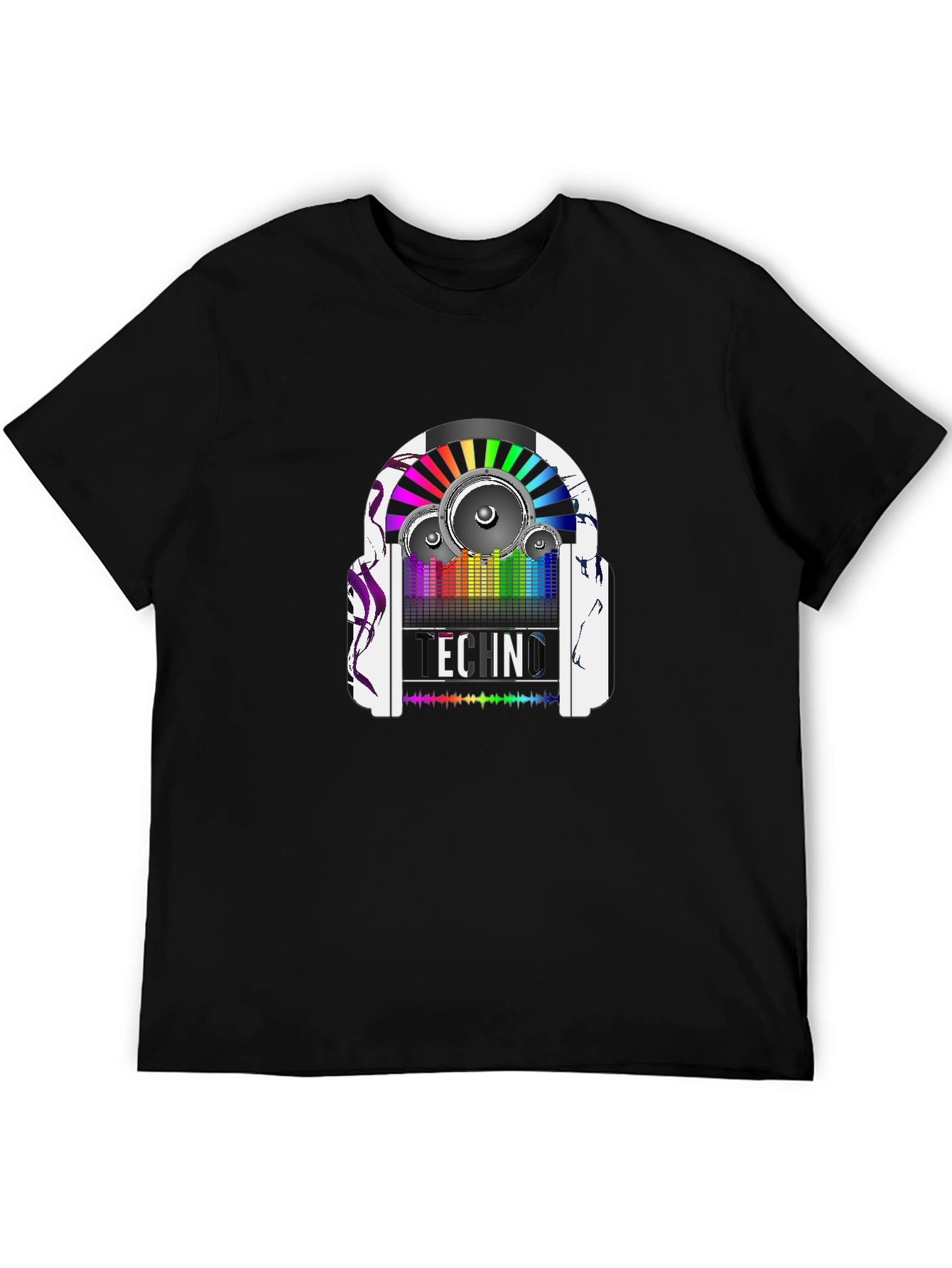 Techno Music Graphic T-Shirt