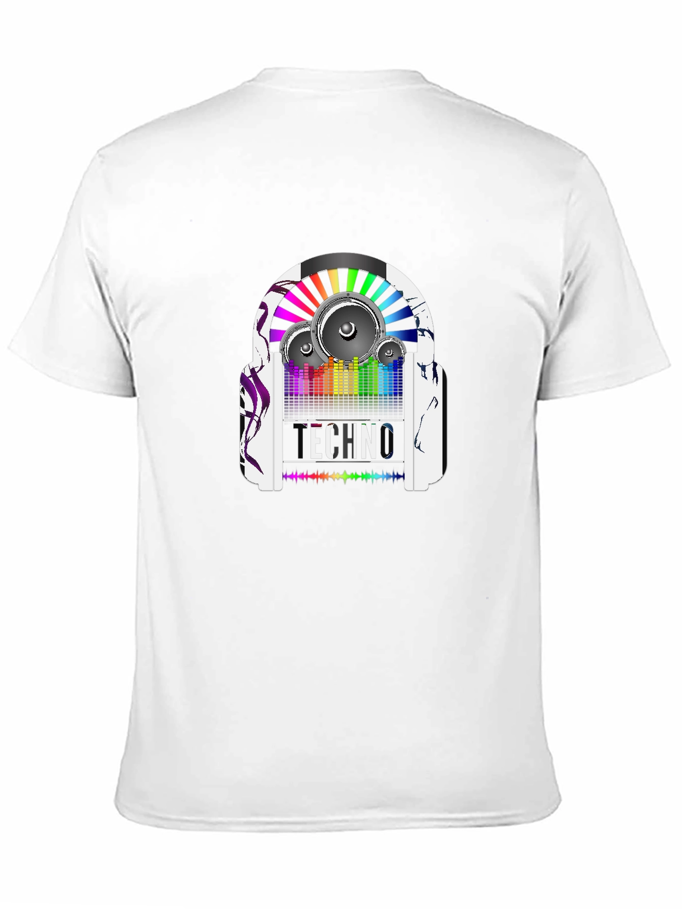 Techno Music Graphic T-Shirt