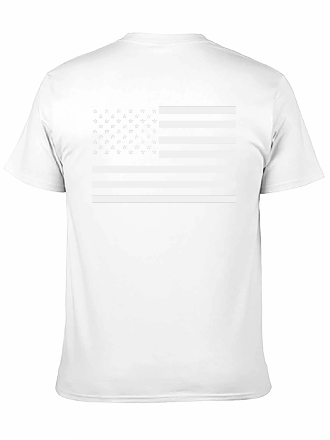 American Flag Graphic Tee - Black Patriotic T-Shirt