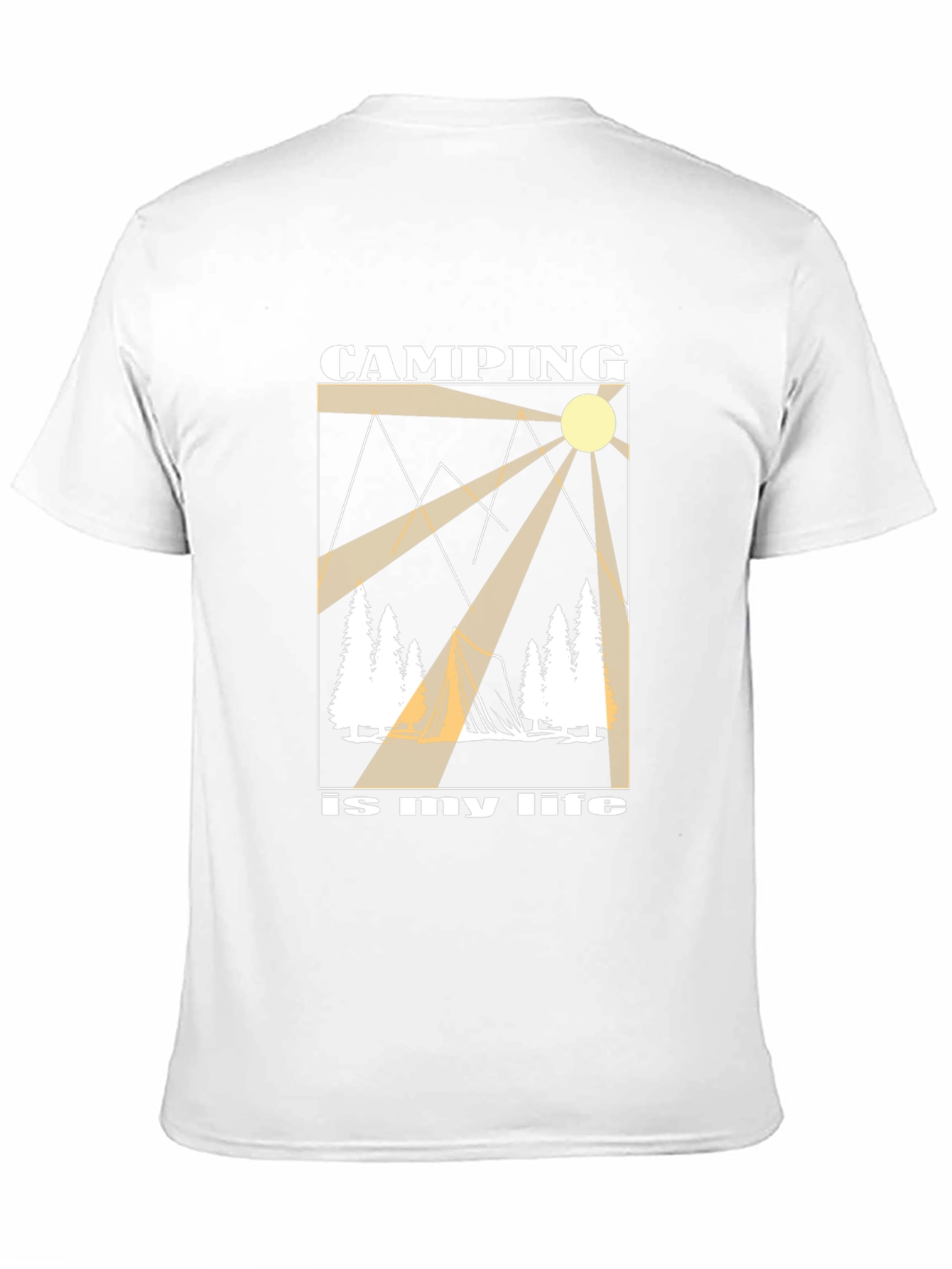 Camping Is My Life Graphic T-Shirt