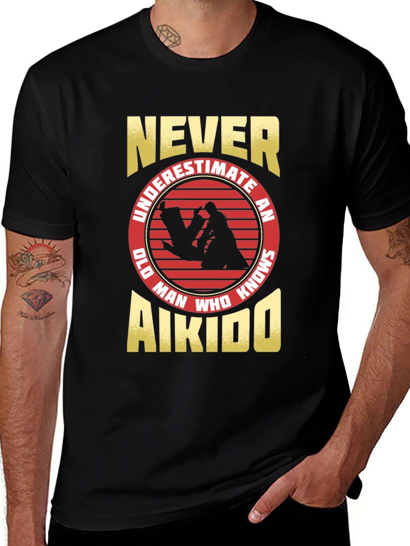 Never Underestimate Aikido T-Shirt