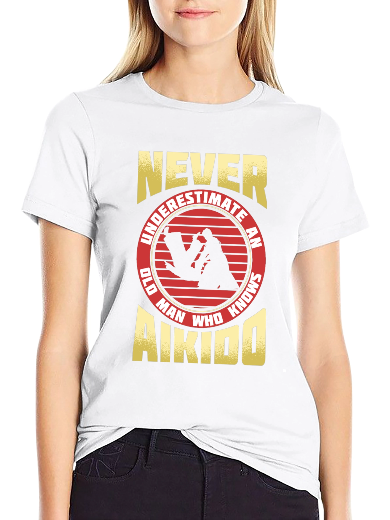 Never Underestimate Aikido T-Shirt