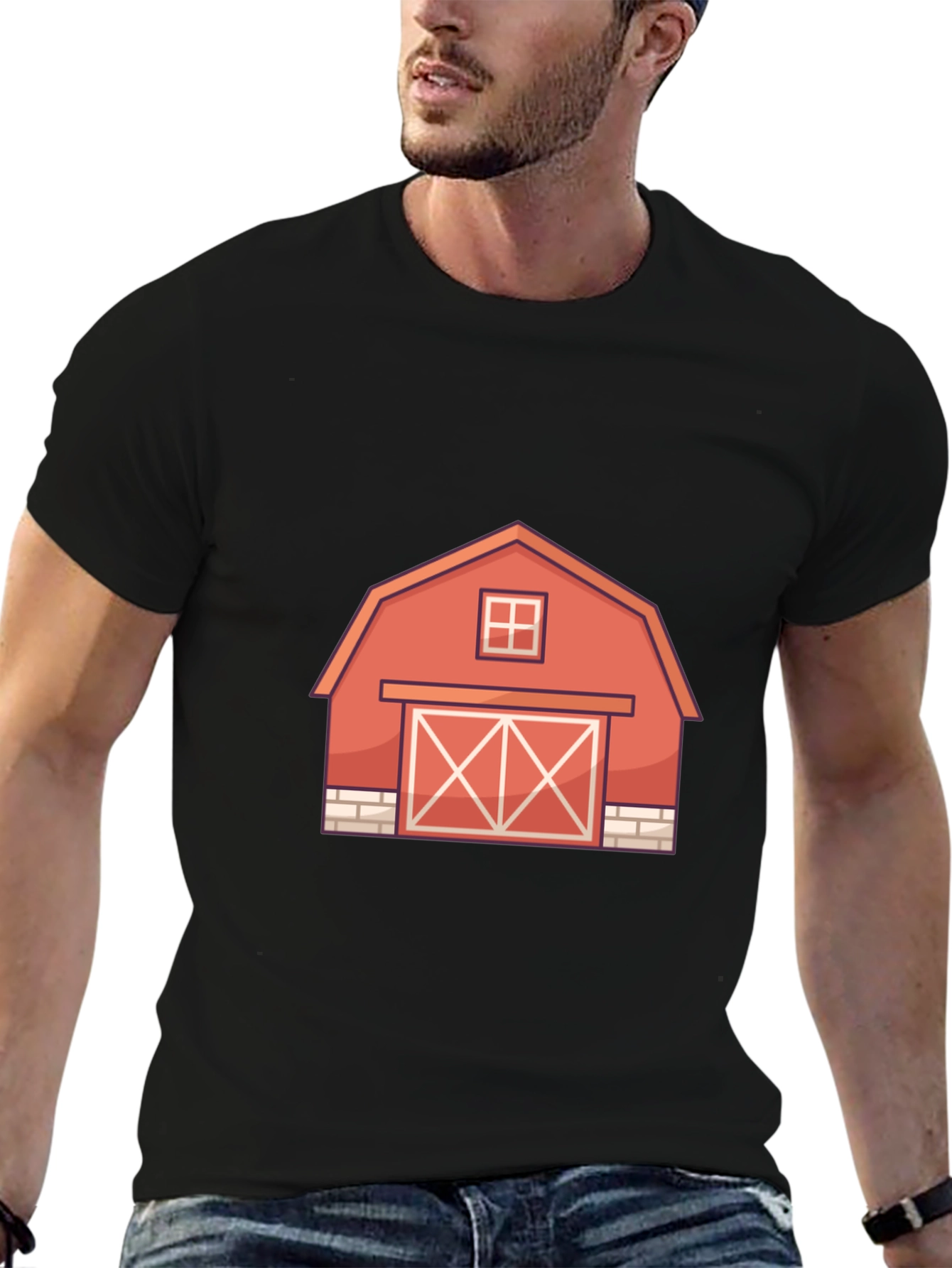 Barn Graphic Tee - Farmhouse Style T-Shirt