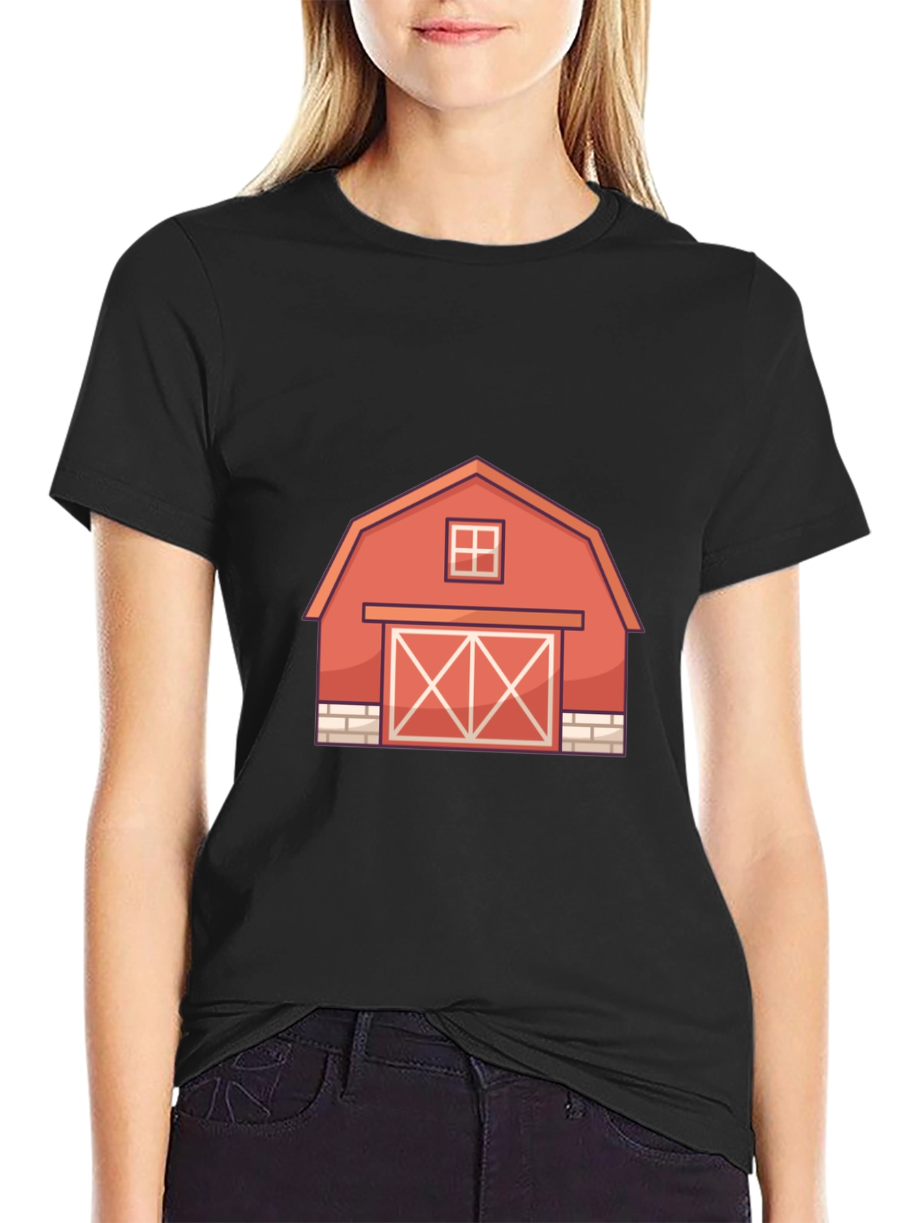 Barn Graphic Tee - Farmhouse Style T-Shirt