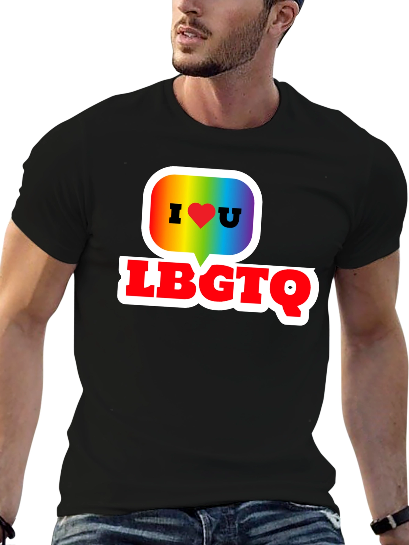 I Heart LGBTQ+ T-Shirt - Pride Love