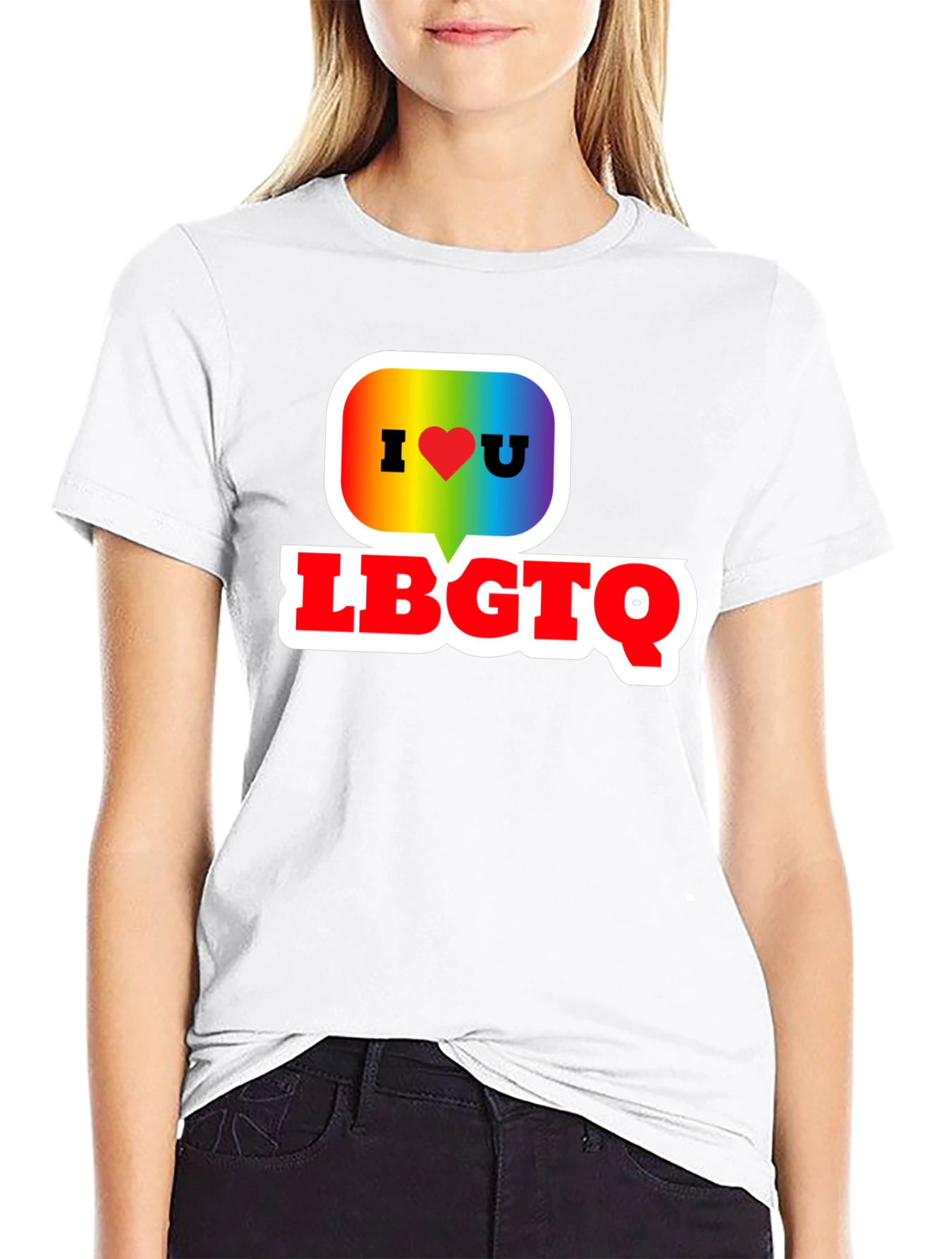 I Heart LGBTQ+ T-Shirt - Pride Love
