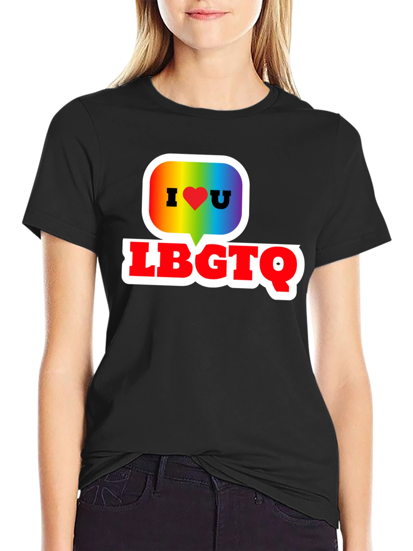 I Heart LGBTQ+ T-Shirt - Pride Love