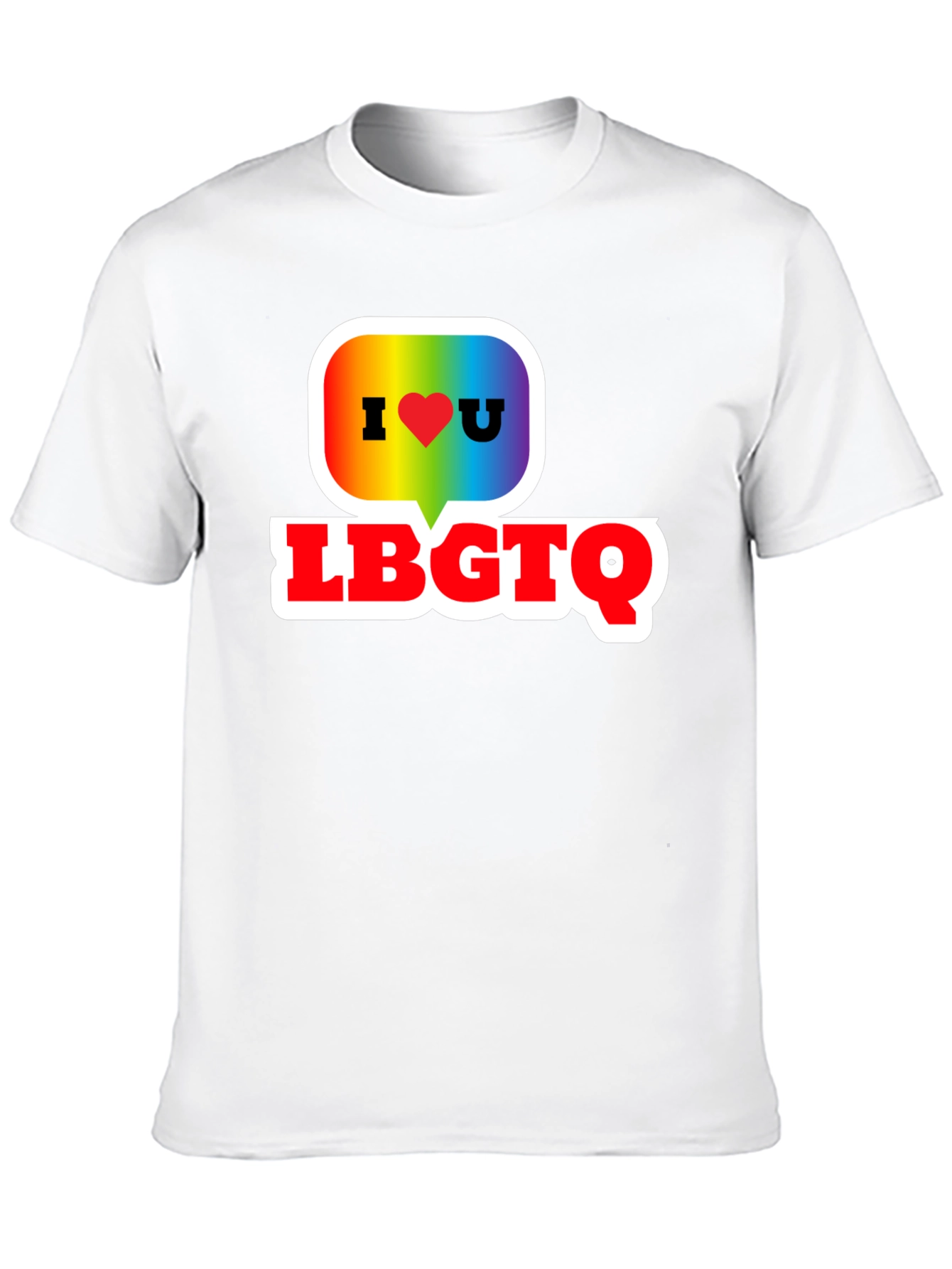 I Heart LGBTQ+ T-Shirt - Pride Love