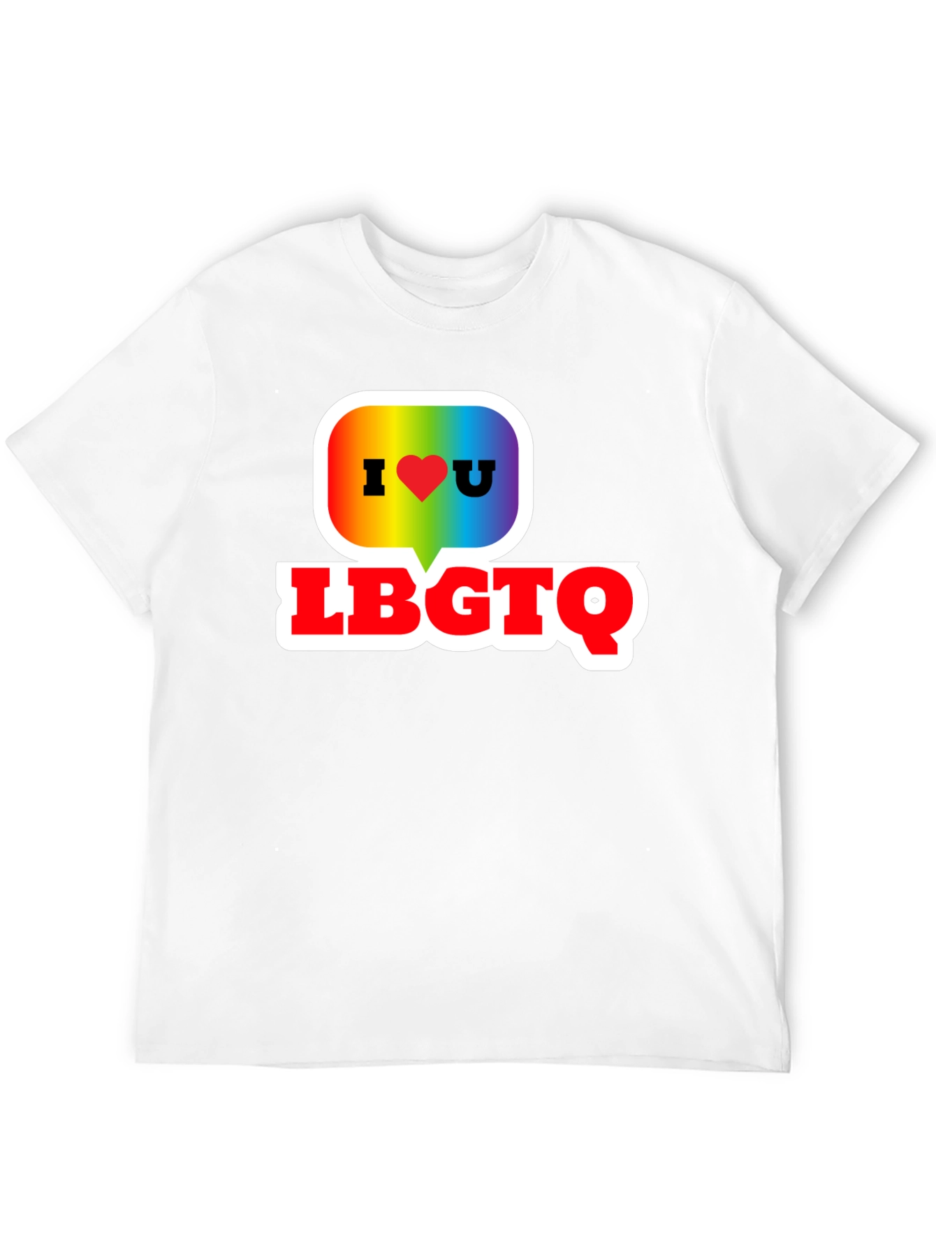 I Heart LGBTQ+ T-Shirt - Pride Love