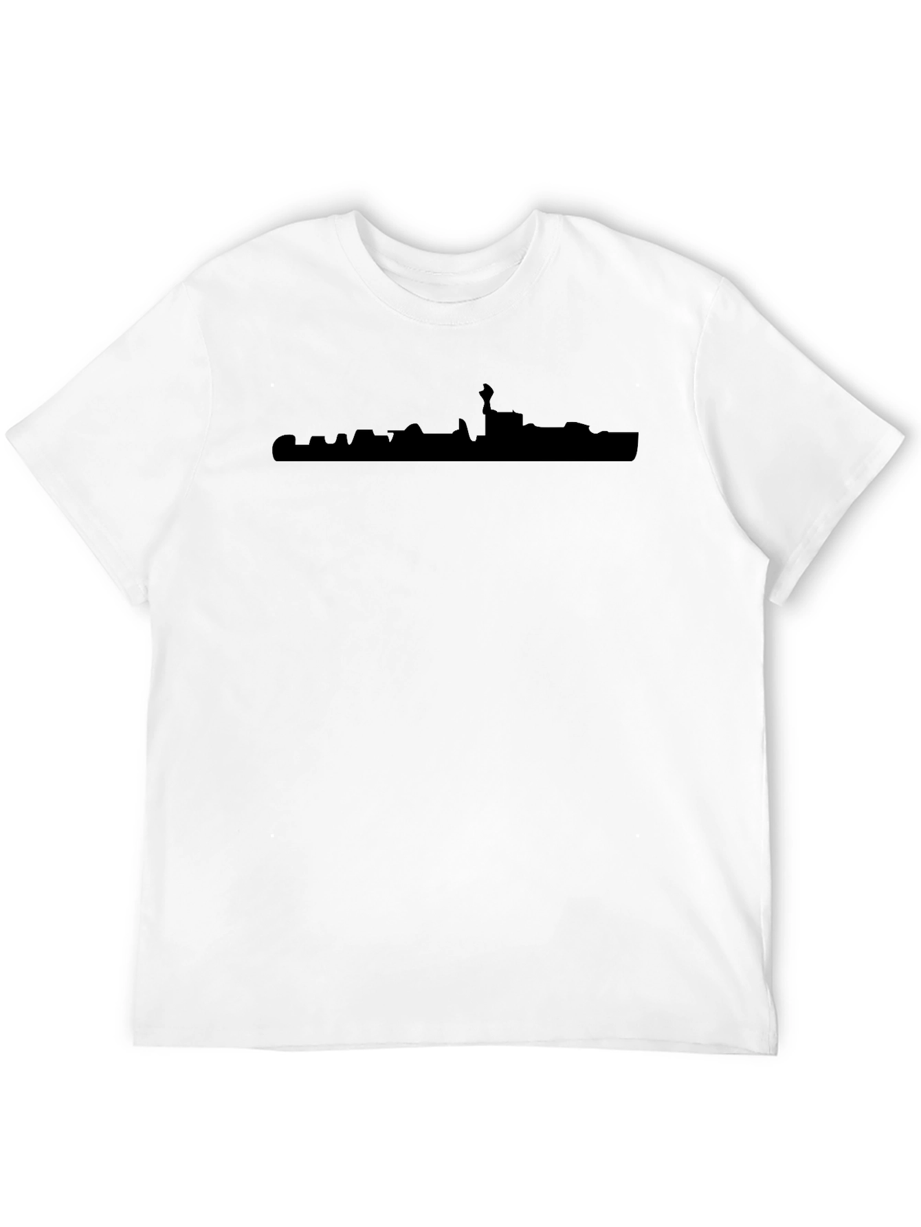 City Skyline Black T-Shirt