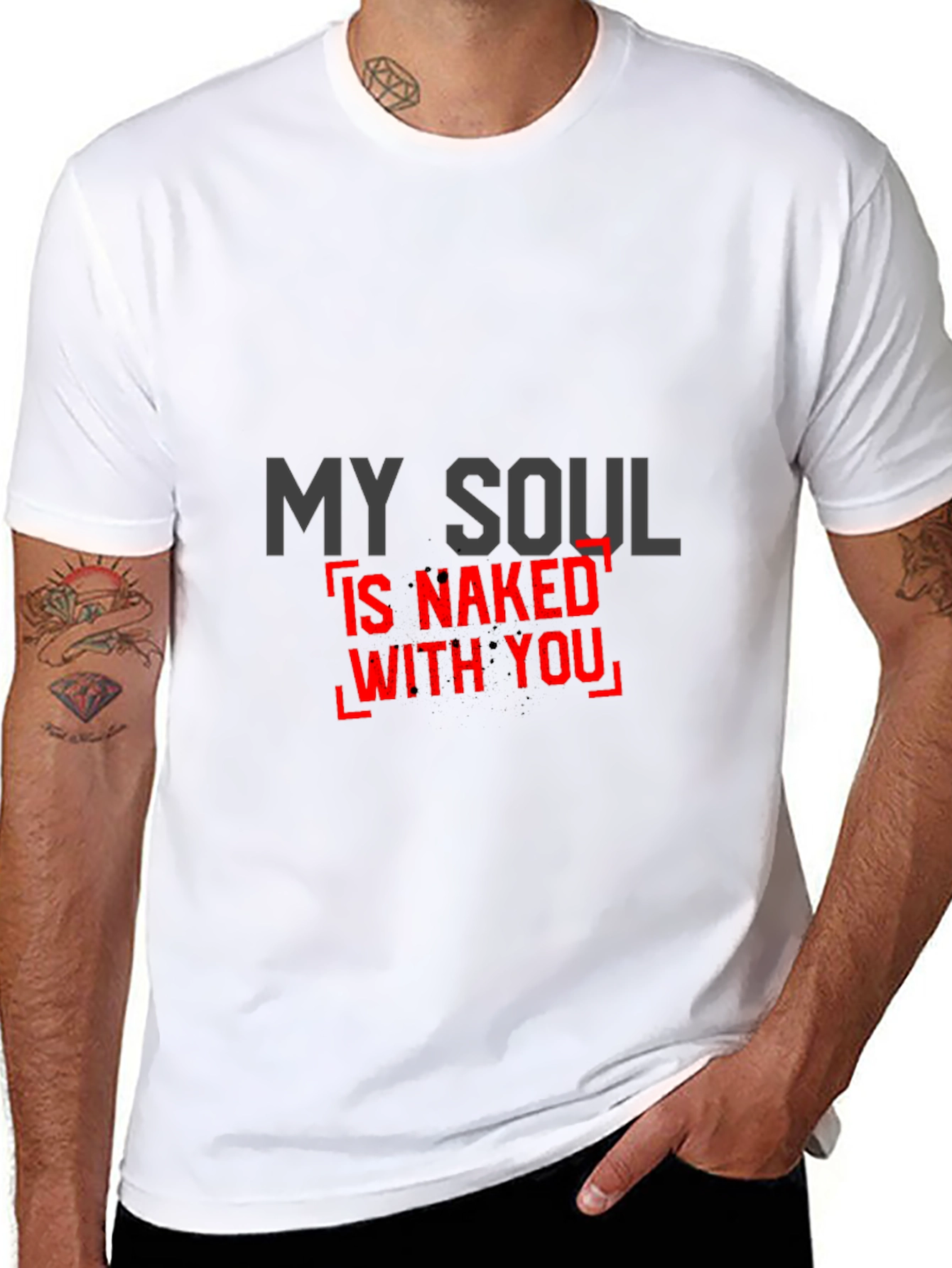 My Soul is Naked With You Graphic Tee