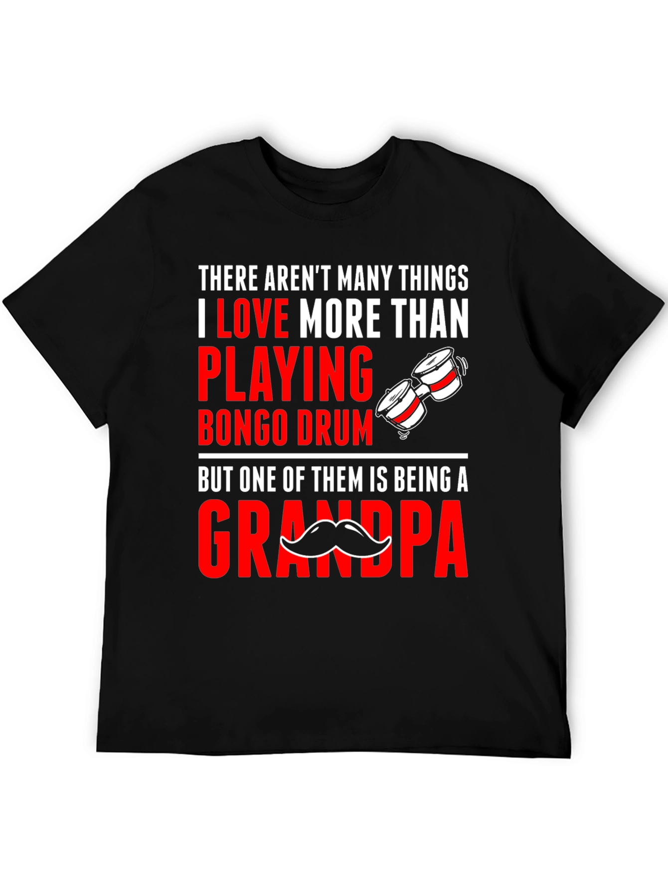 Bongo Drum Grandpa T-Shirt