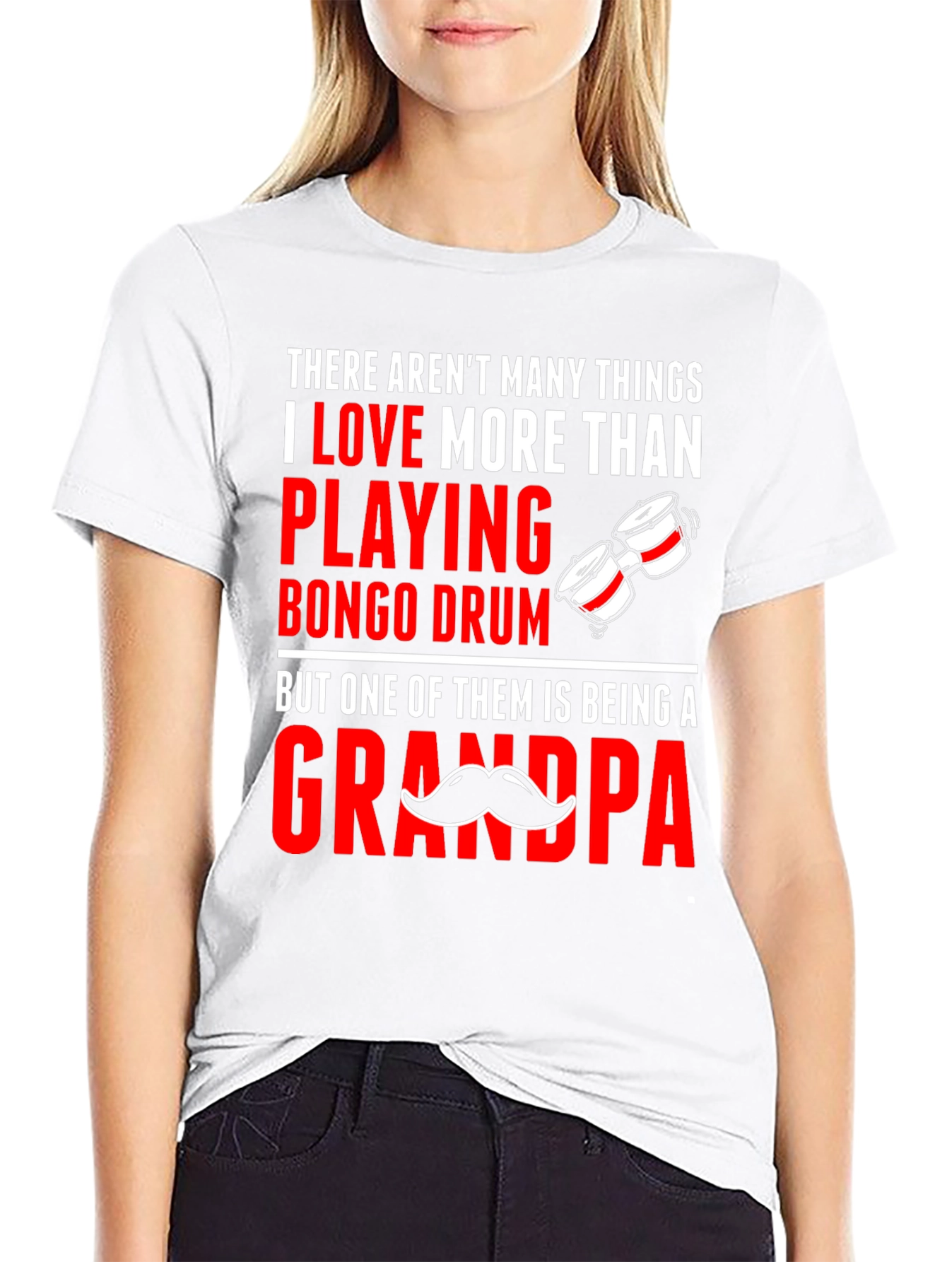 Bongo Drum Grandpa T-Shirt