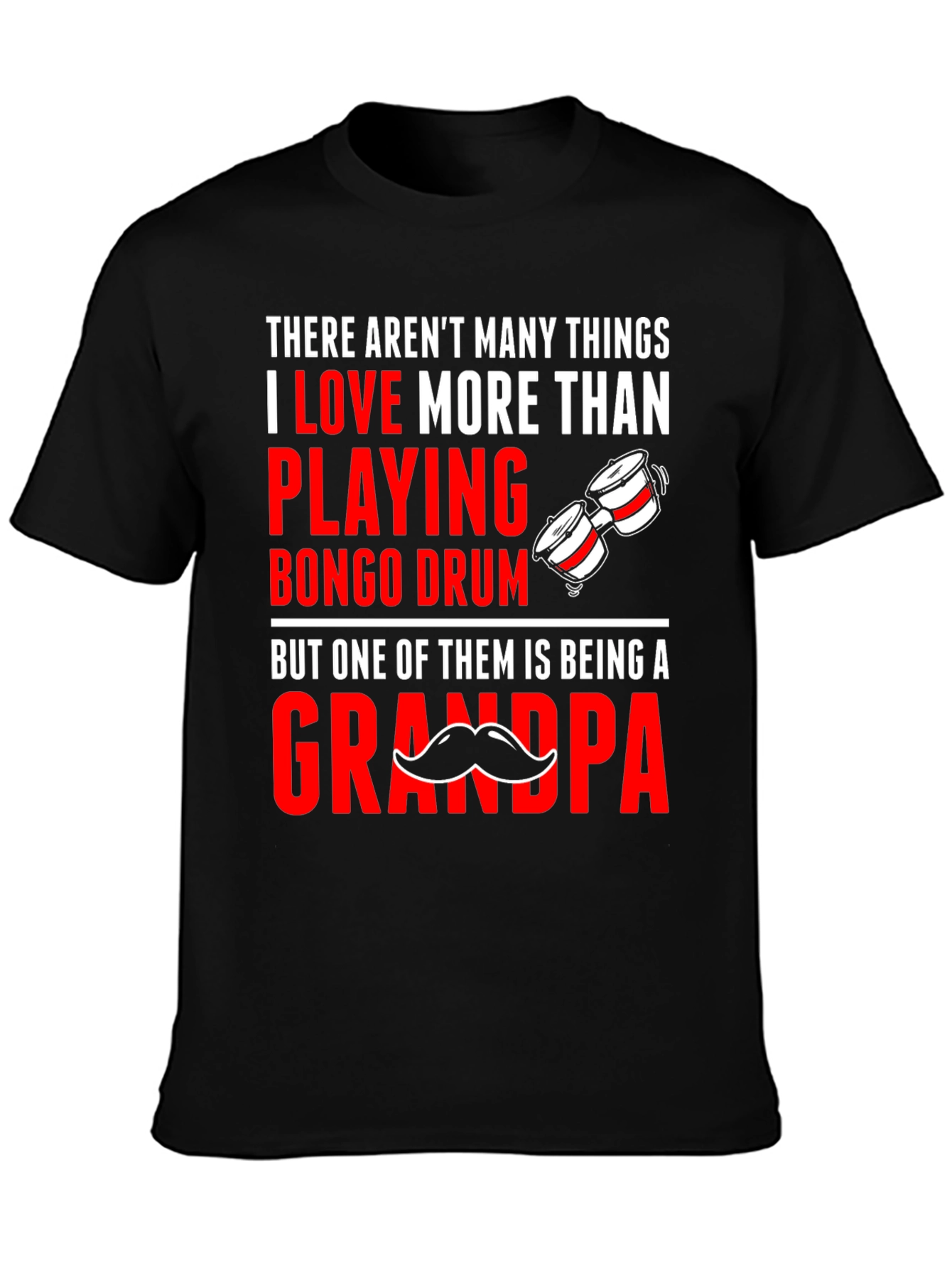 Bongo Drum Grandpa T-Shirt