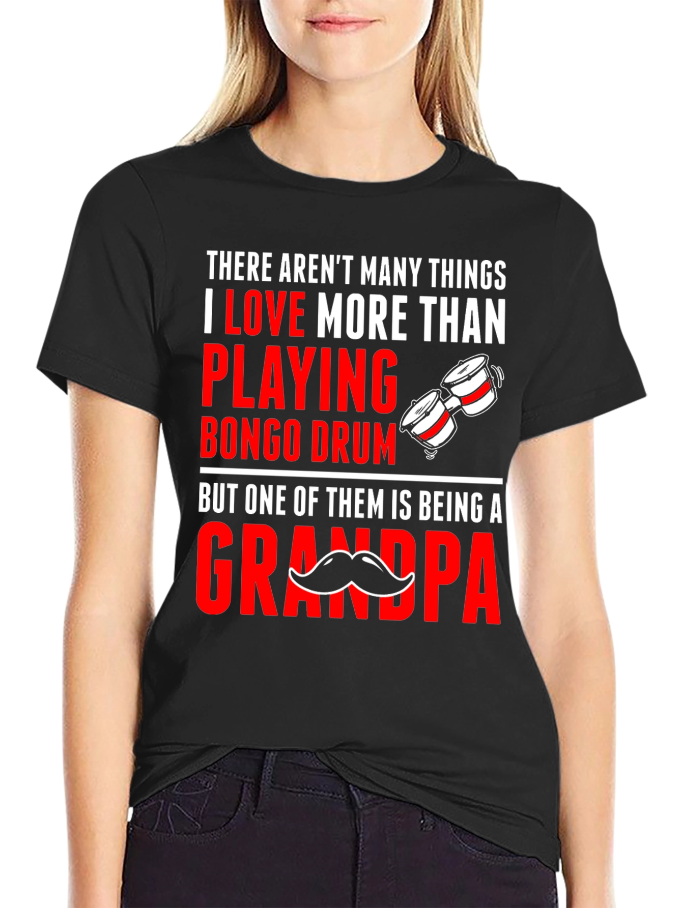 Bongo Drum Grandpa T-Shirt