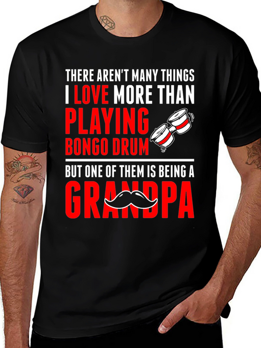 Bongo Drum Grandpa T-Shirt