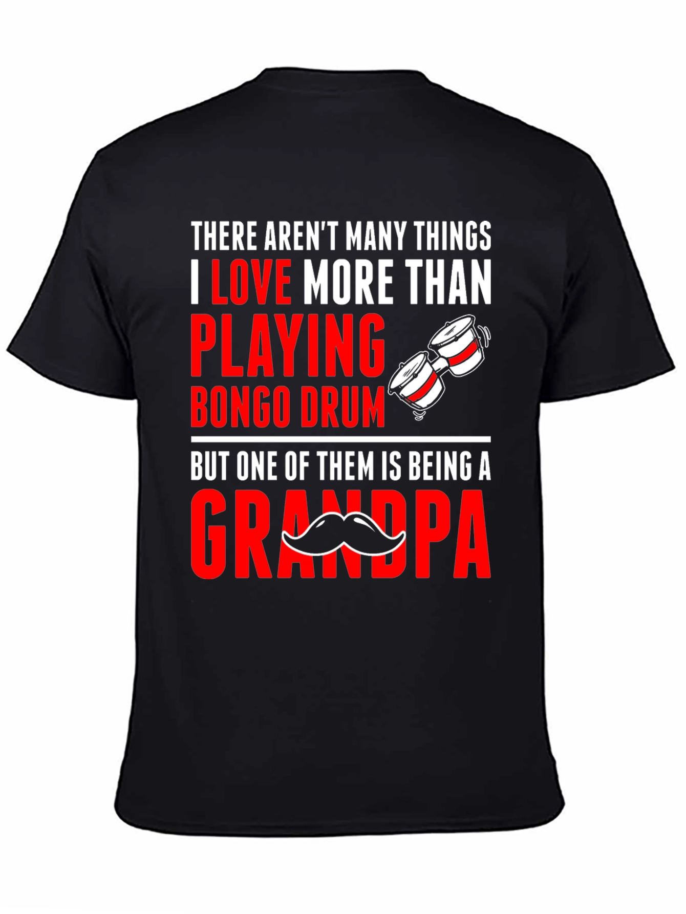 Bongo Drum Grandpa T-Shirt