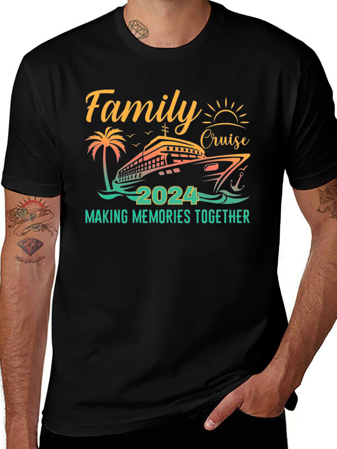 Family Cruise 2024 Vacation Tee
