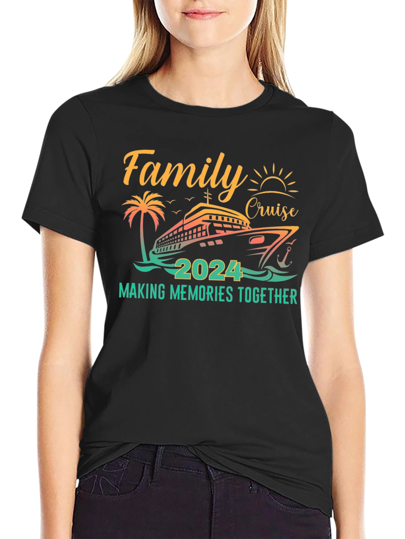 Family Cruise 2024 Vacation Tee