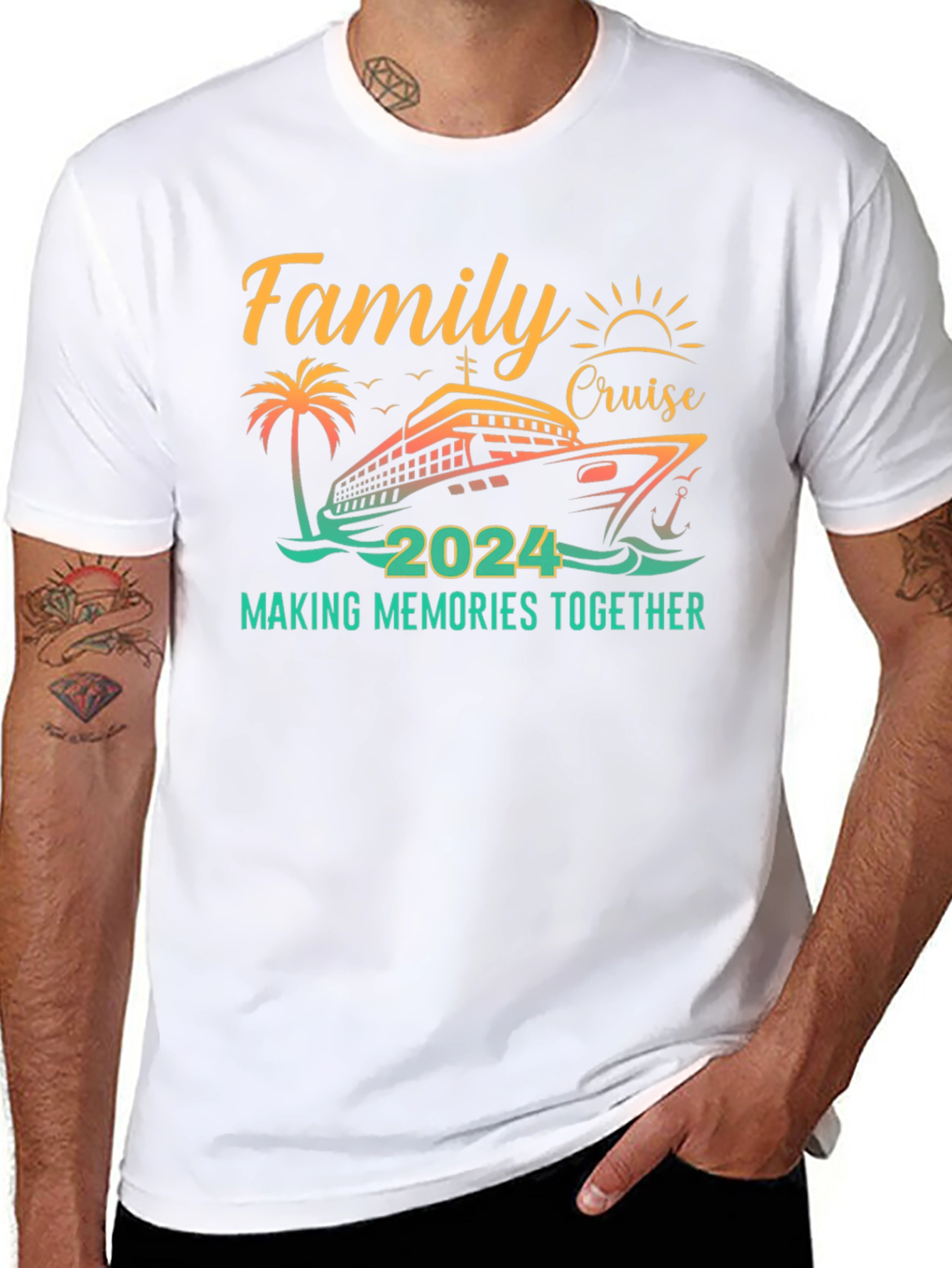 Family Cruise 2024 Vacation Tee