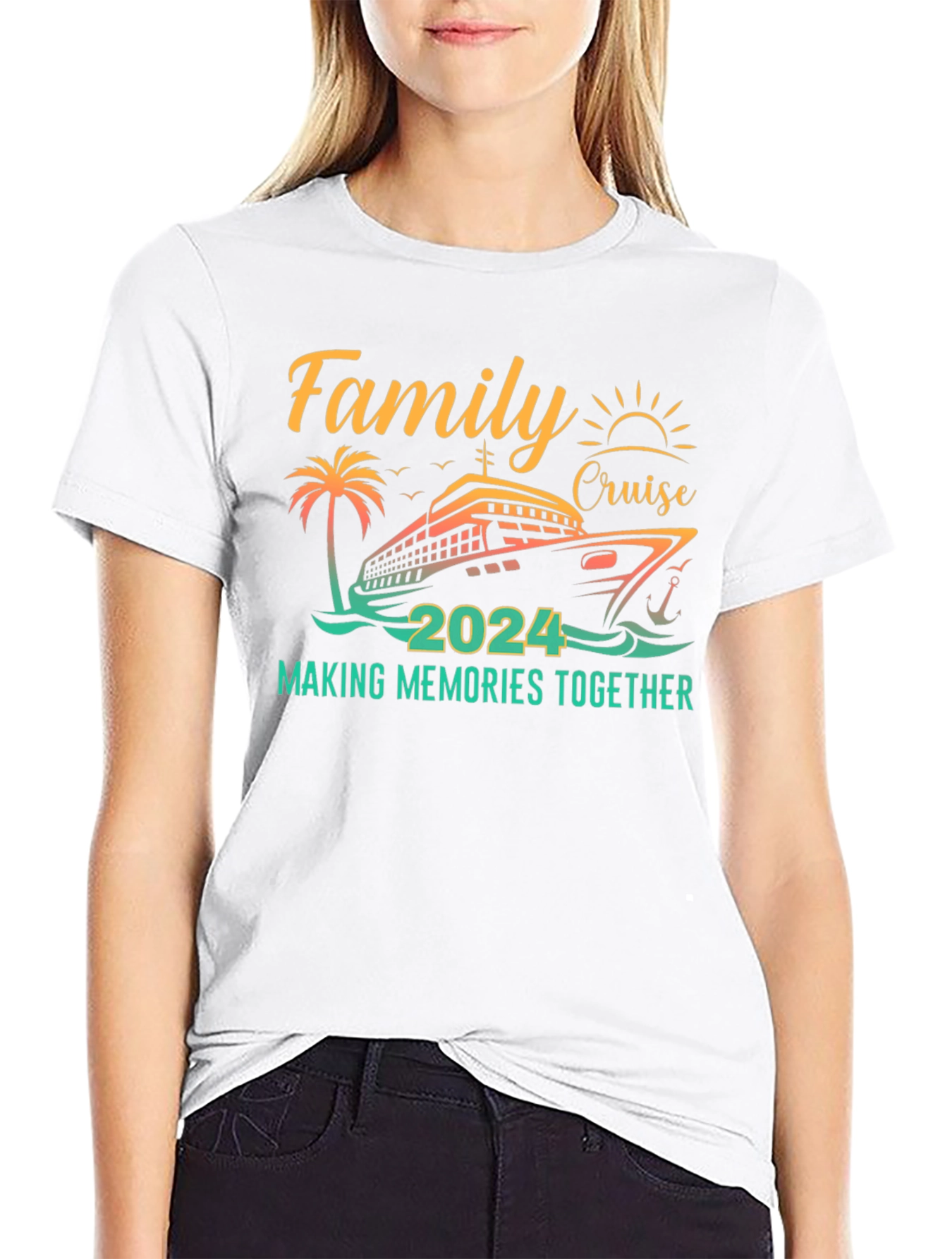 Family Cruise 2024 Vacation Tee